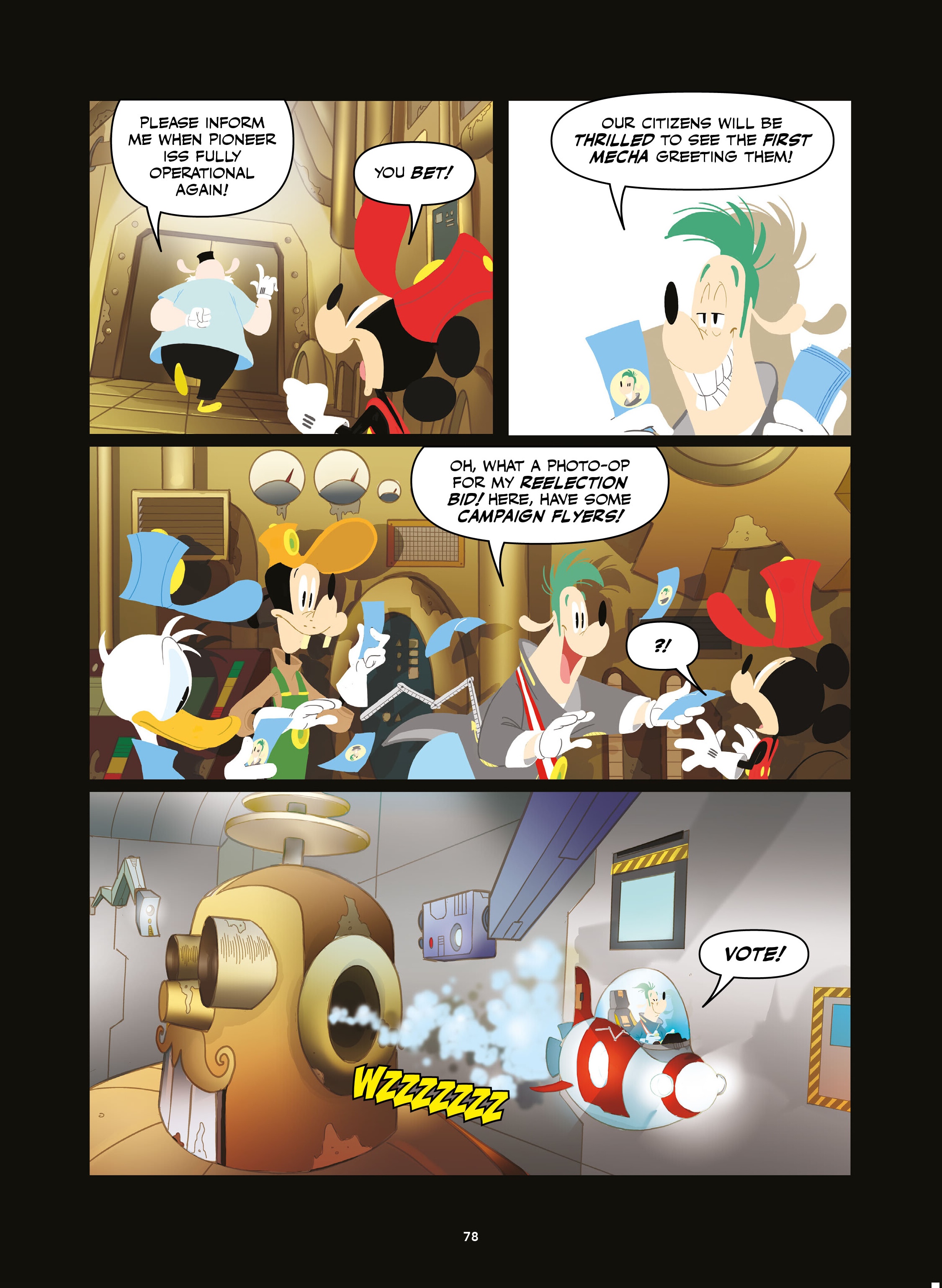 Disney Once Upon a Mouse... In the Future (2024-) issue Vol. 1 - Mickey and Donald Fantastic Futures - Page 79