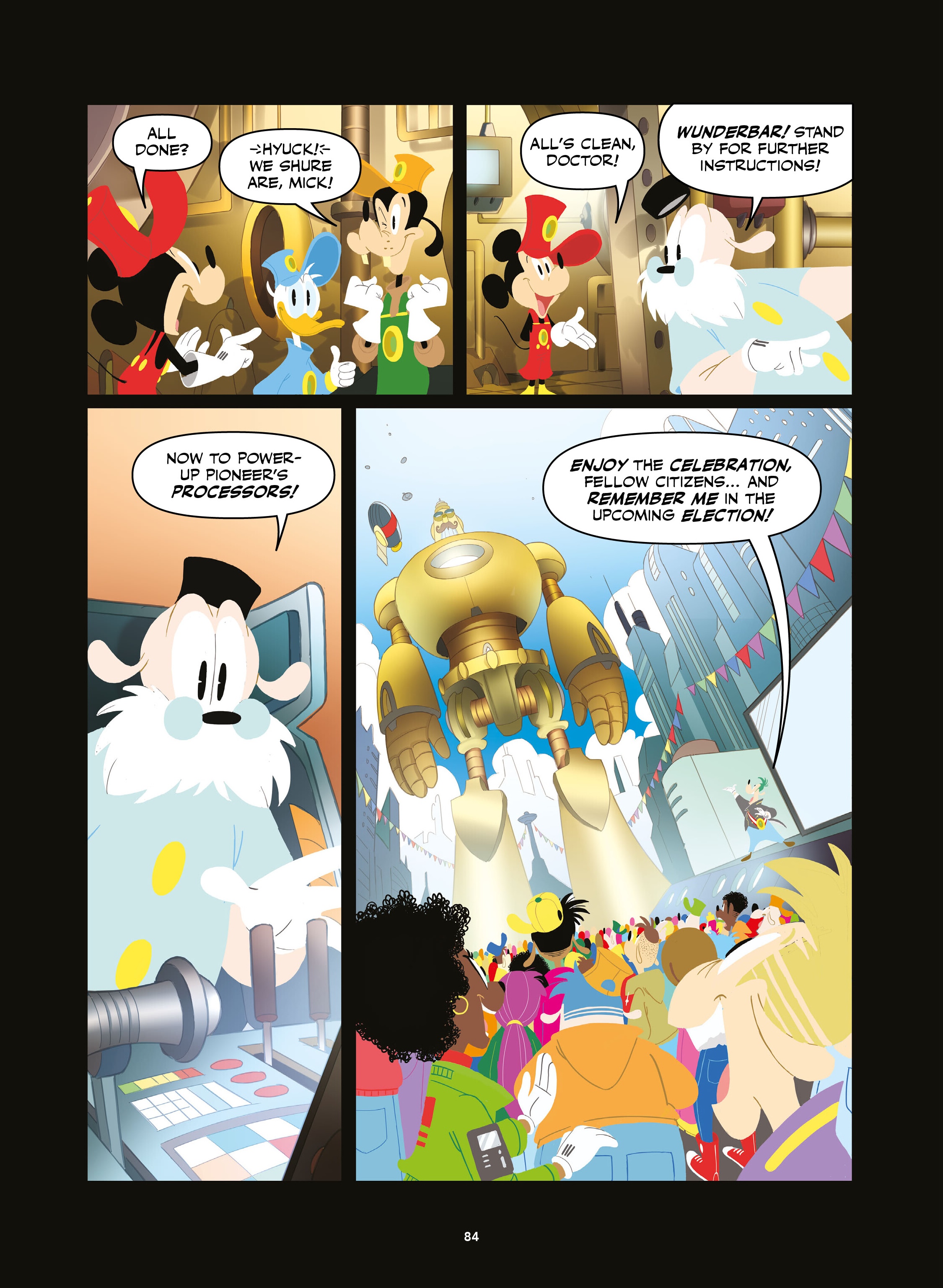 Disney Once Upon a Mouse... In the Future (2024-) issue Vol. 1 - Mickey and Donald Fantastic Futures - Page 85