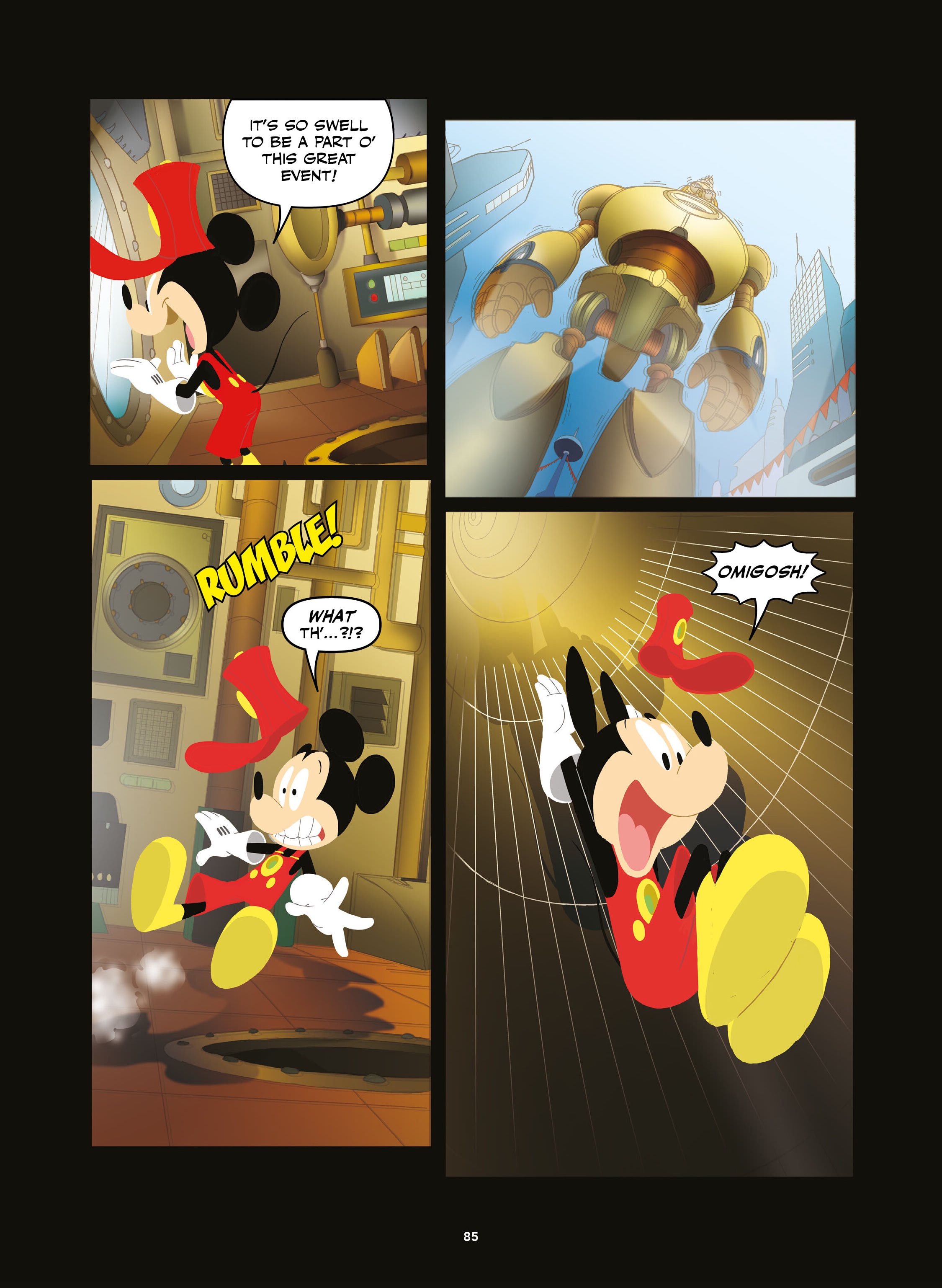 Disney Once Upon a Mouse... In the Future (2024-) issue Vol. 1 - Mickey and Donald Fantastic Futures - Page 86