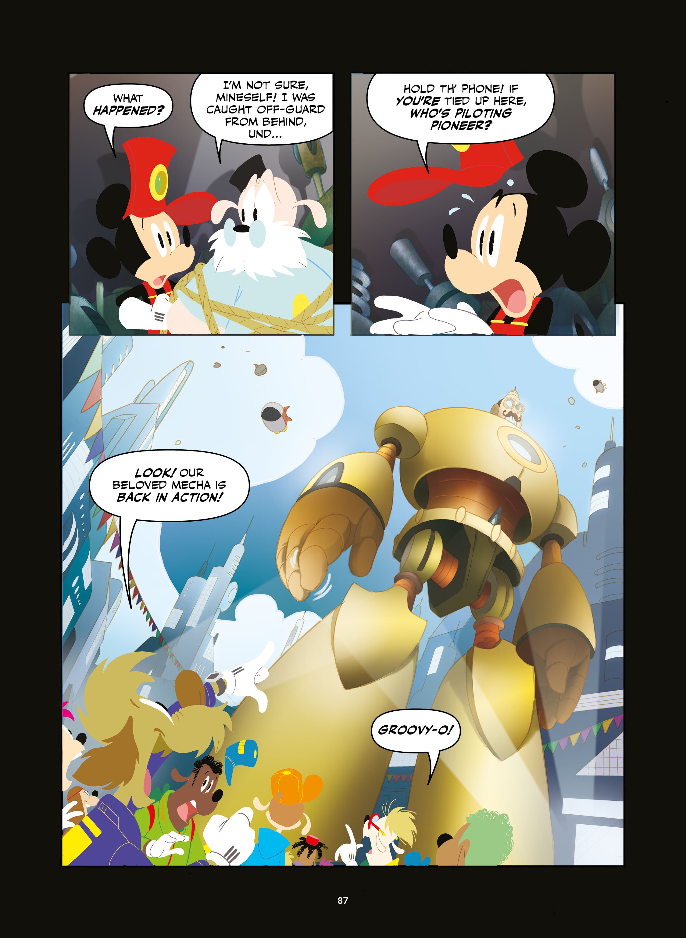 Disney Once Upon a Mouse... In the Future (2024-) issue Vol. 1 - Mickey and Donald Fantastic Futures - Page 88