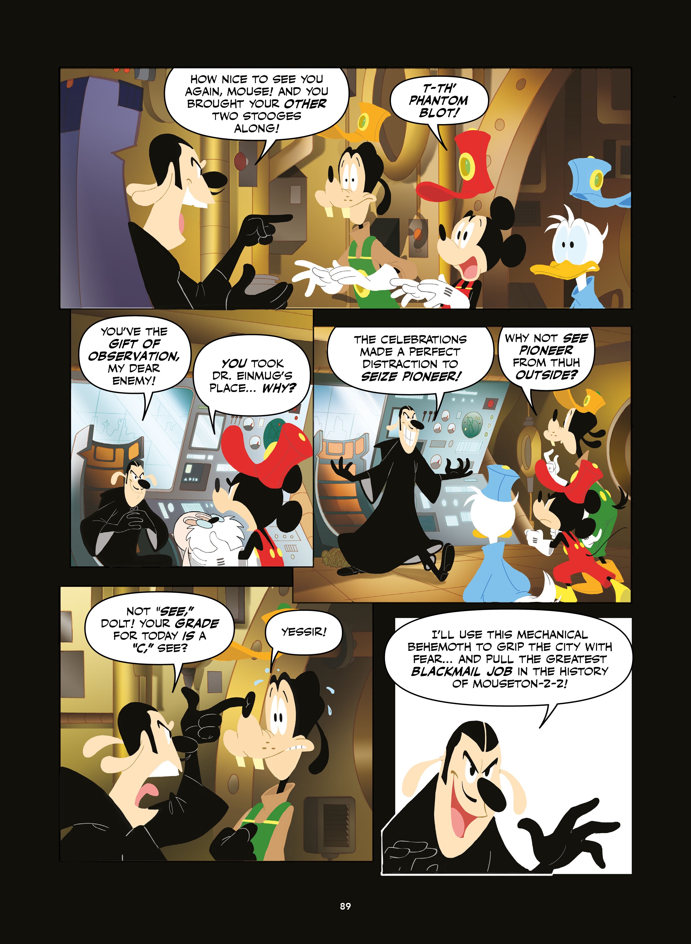 Disney Once Upon a Mouse... In the Future (2024-) issue Vol. 1 - Mickey and Donald Fantastic Futures - Page 90