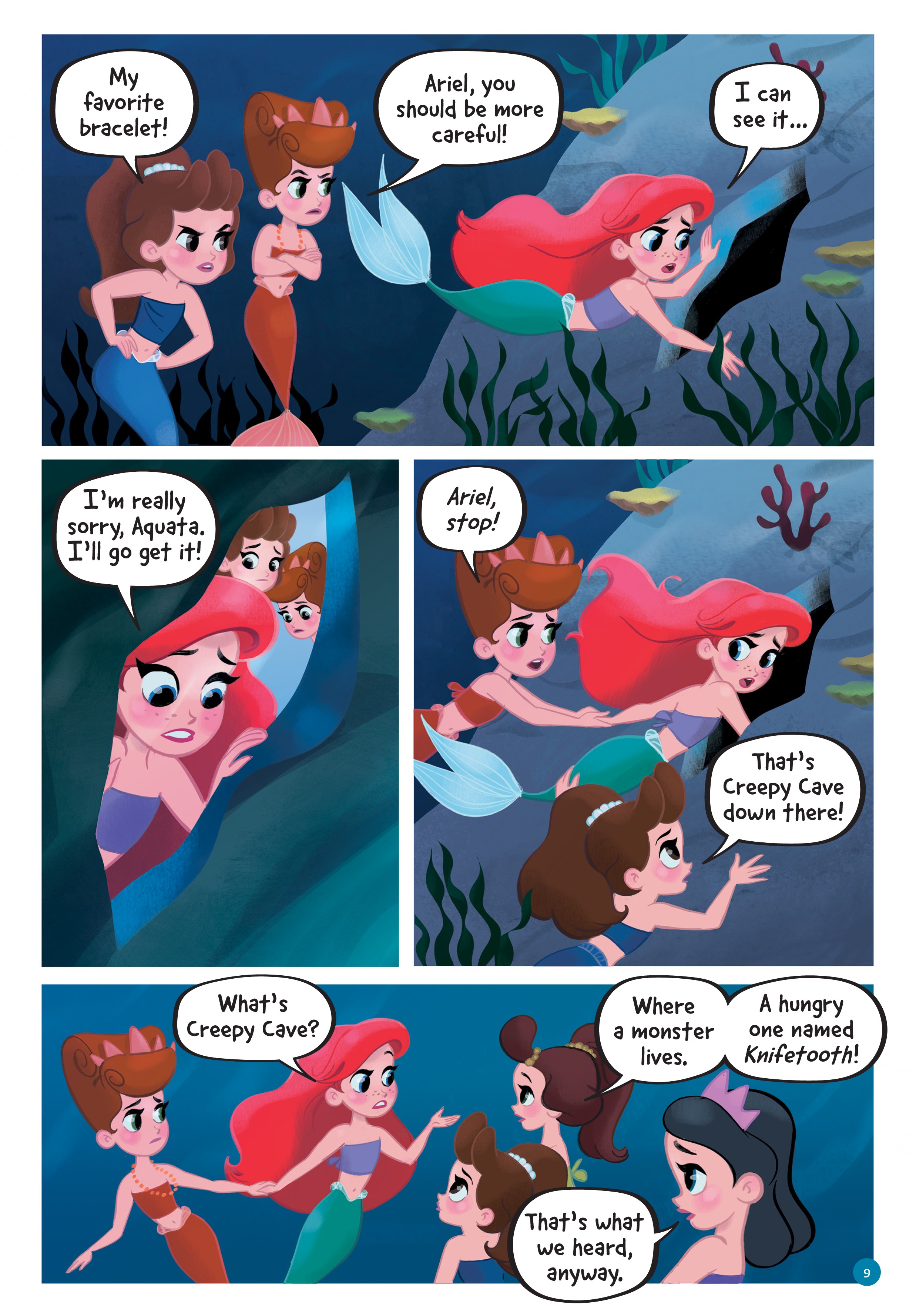 Disney Princess: Ariel and the Sea Wolf (2019) issue 1 - Page 8