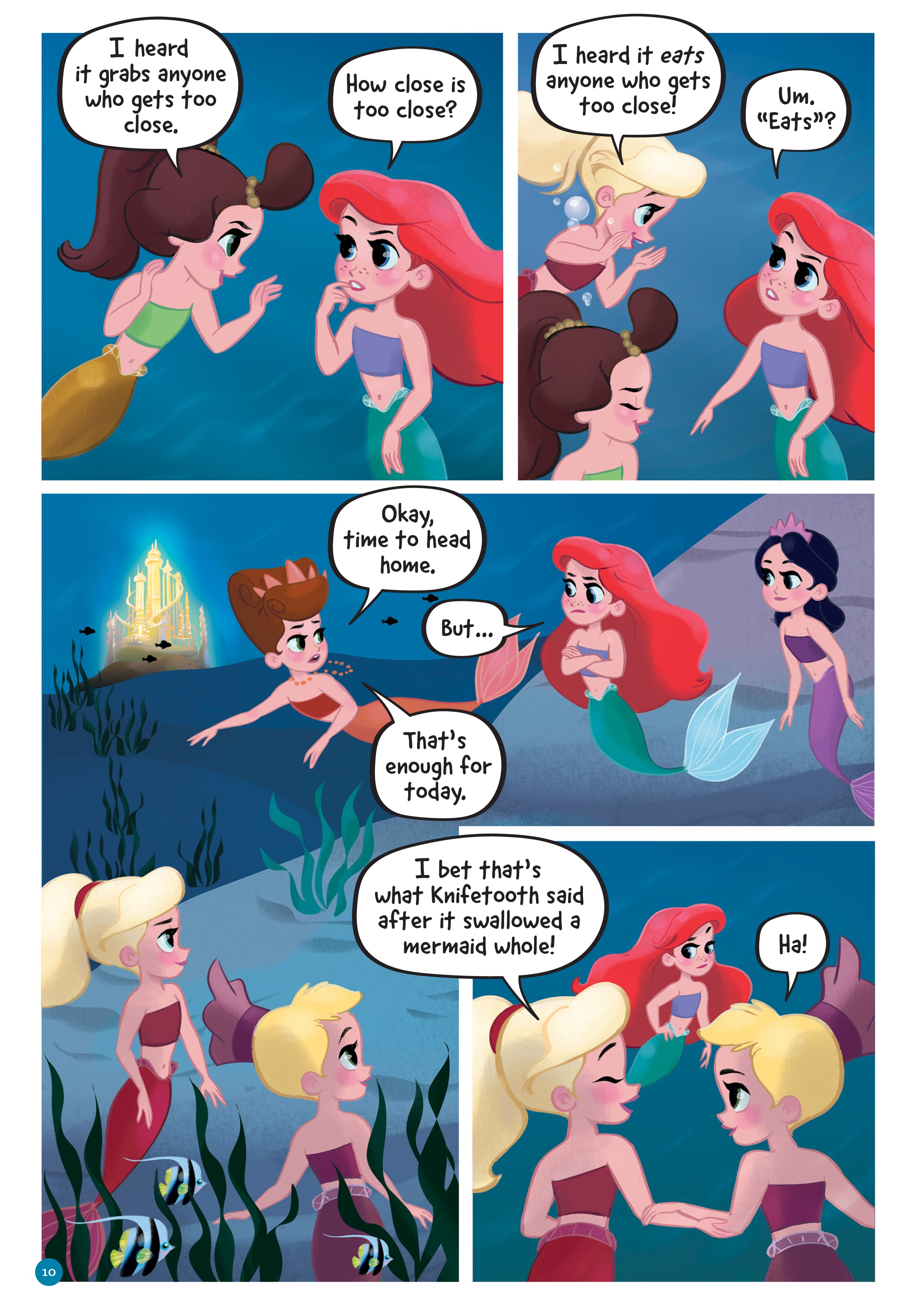 Disney Princess: Ariel and the Sea Wolf (2019) issue 1 - Page 9