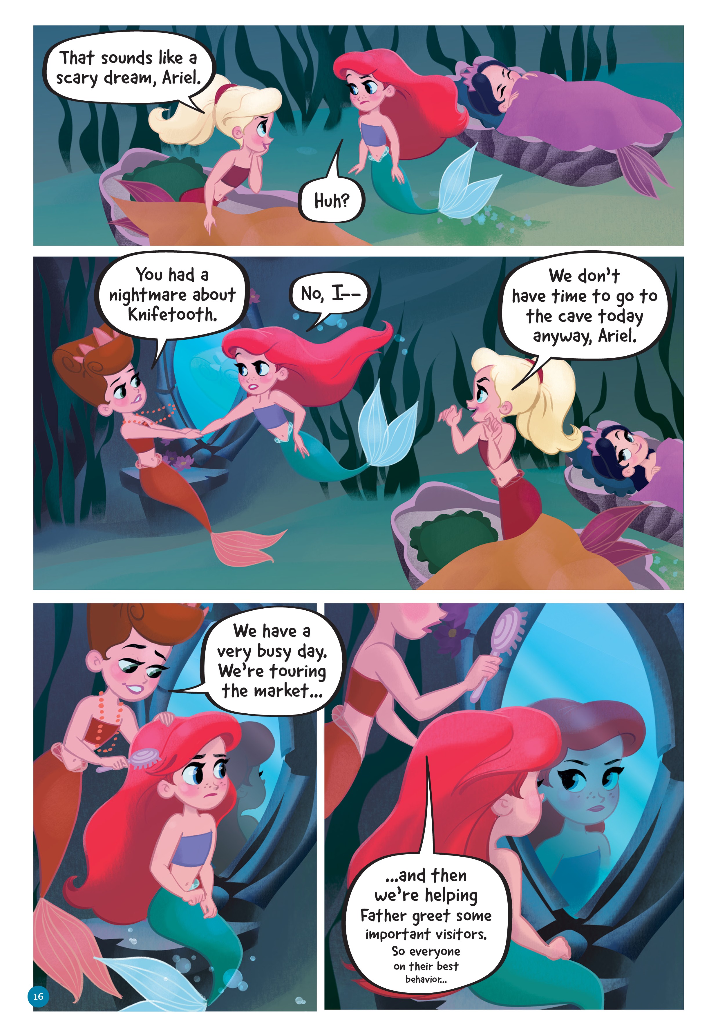 Disney Princess: Ariel and the Sea Wolf (2019) issue 1 - Page 14