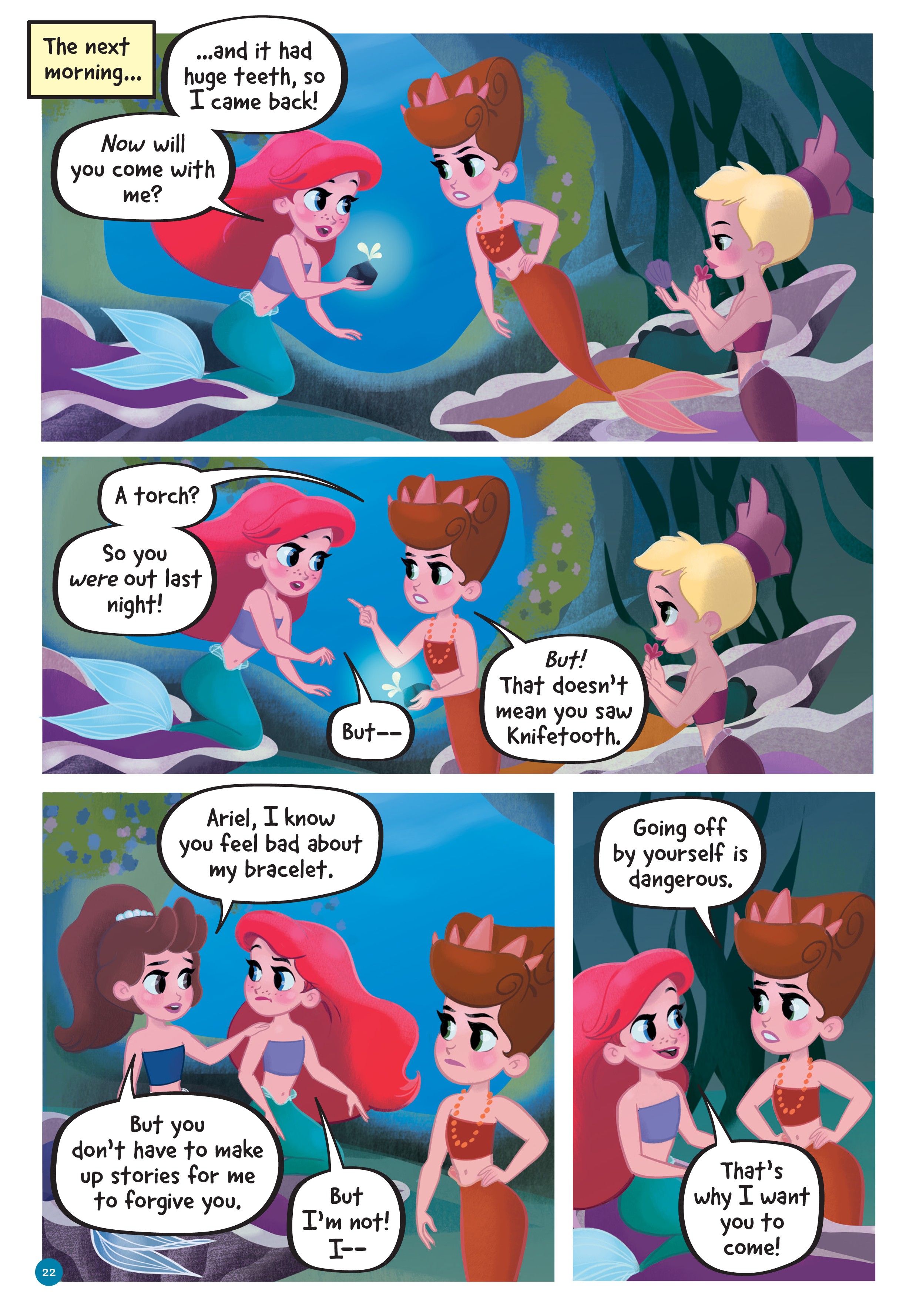 Disney Princess: Ariel and the Sea Wolf (2019) issue 1 - Page 20