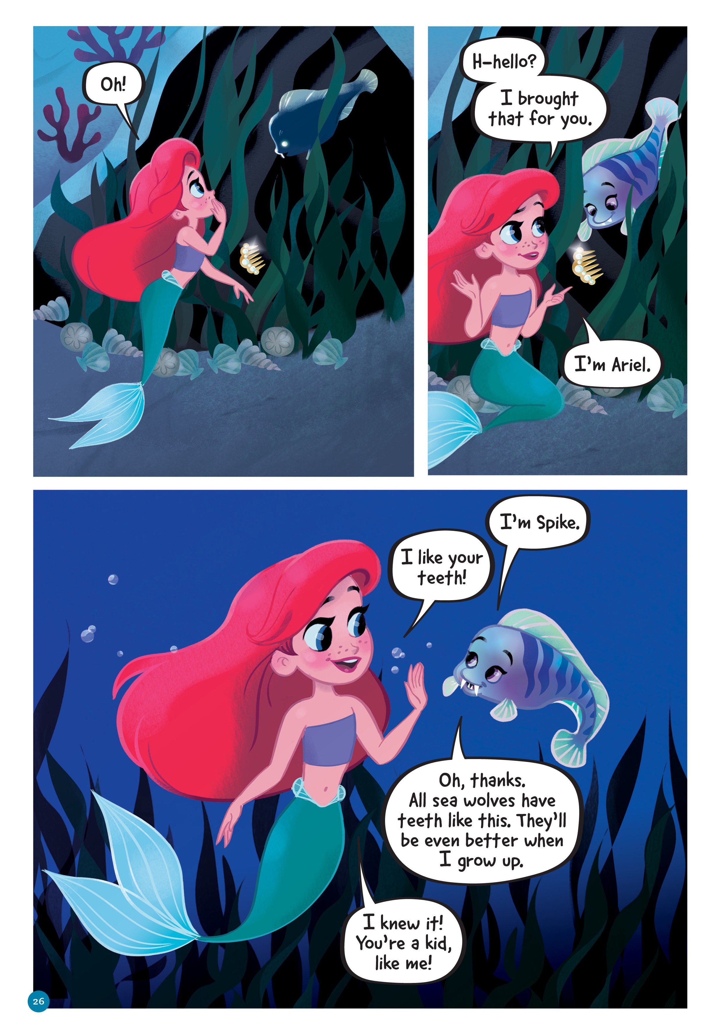 Disney Princess: Ariel and the Sea Wolf (2019) issue 1 - Page 24