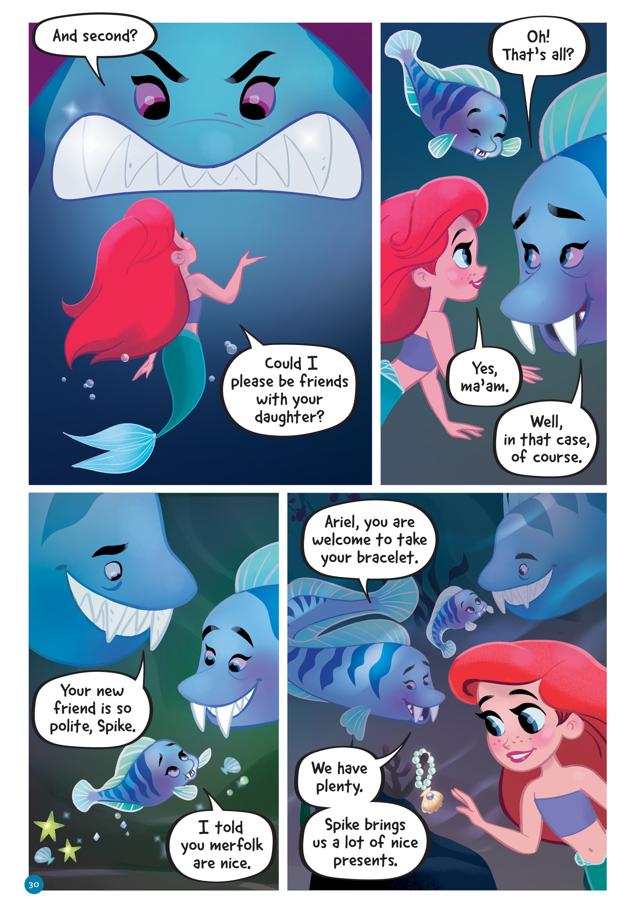 Disney Princess: Ariel and the Sea Wolf (2019) issue 1 - Page 27