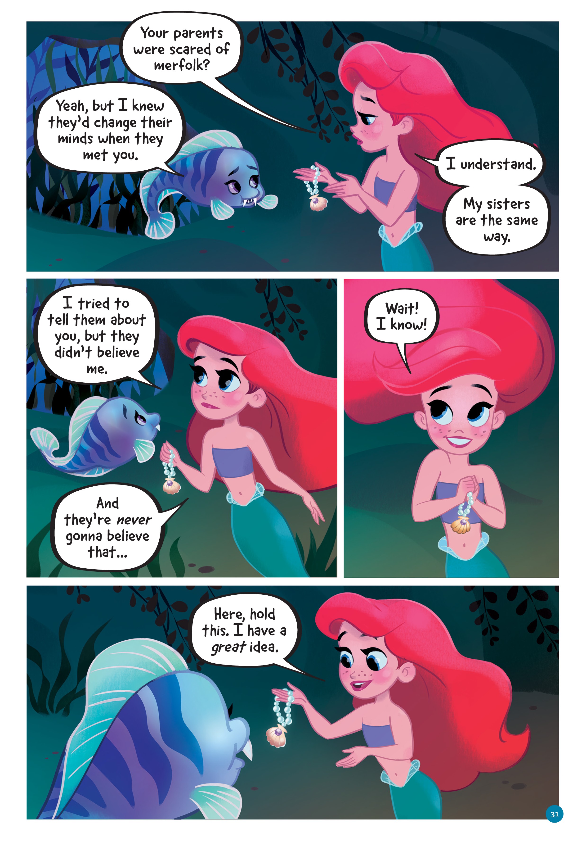 Disney Princess: Ariel and the Sea Wolf (2019) issue 1 - Page 28