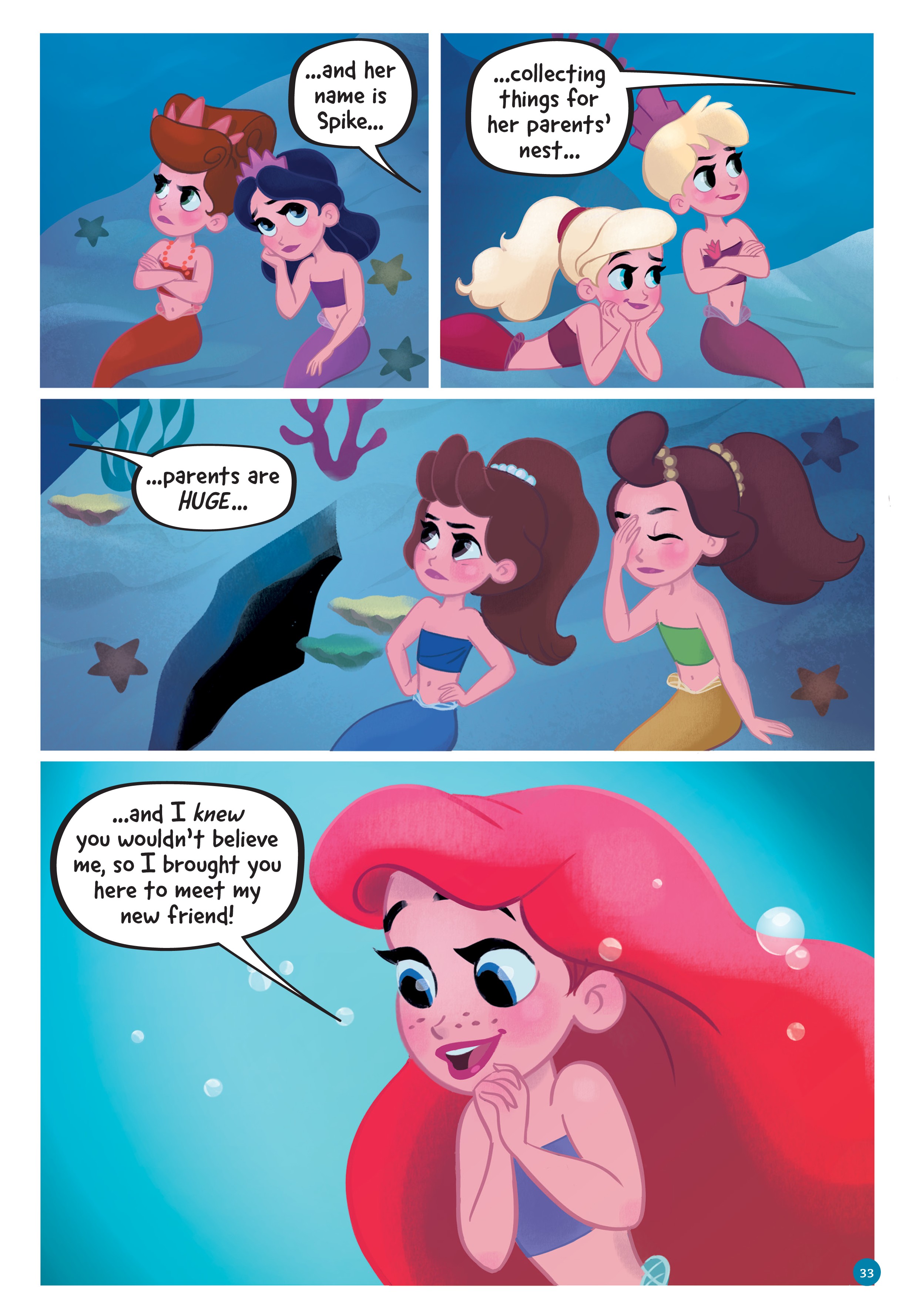 Disney Princess: Ariel and the Sea Wolf (2019) issue 1 - Page 30