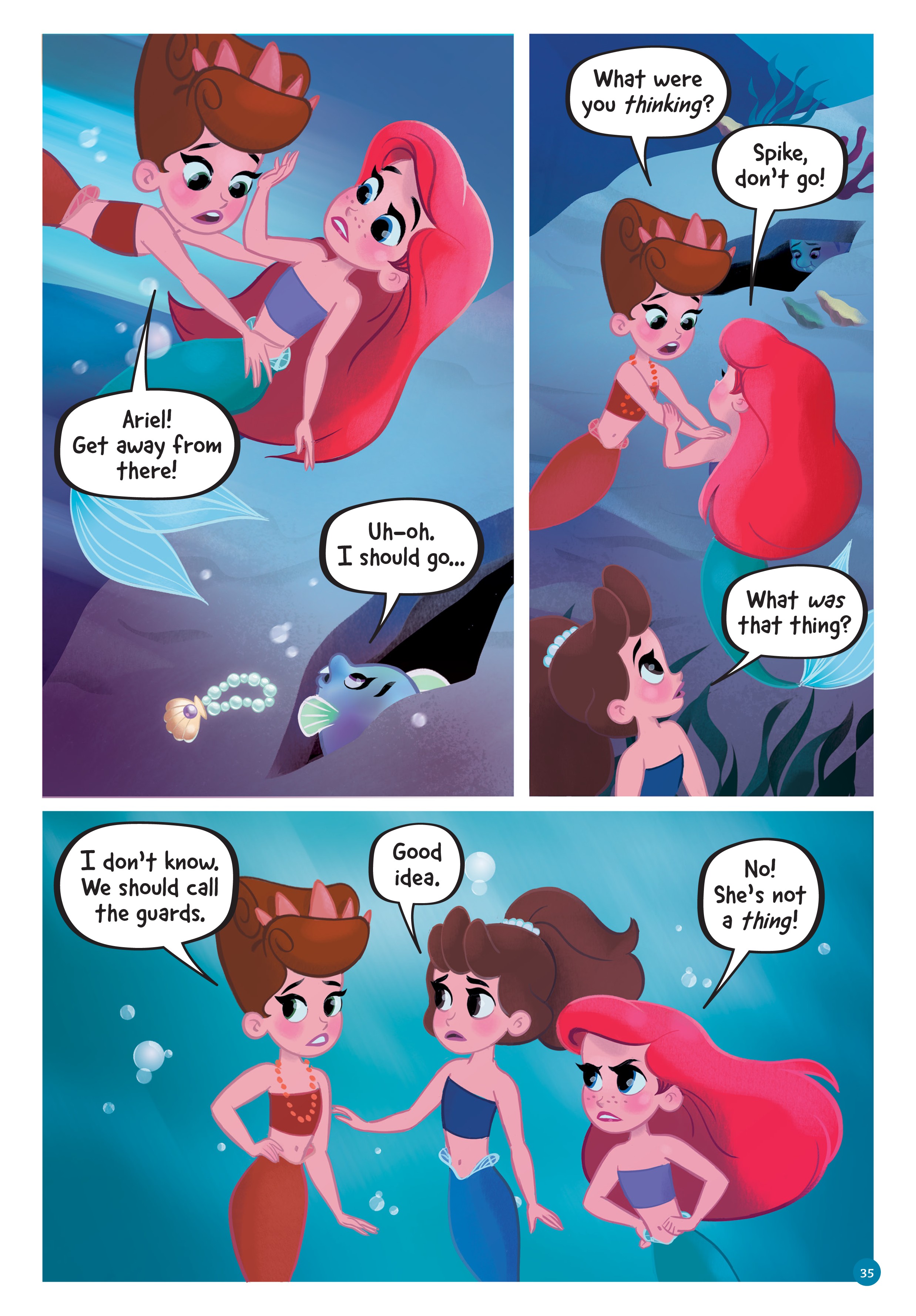 Disney Princess: Ariel and the Sea Wolf (2019) issue 1 - Page 32