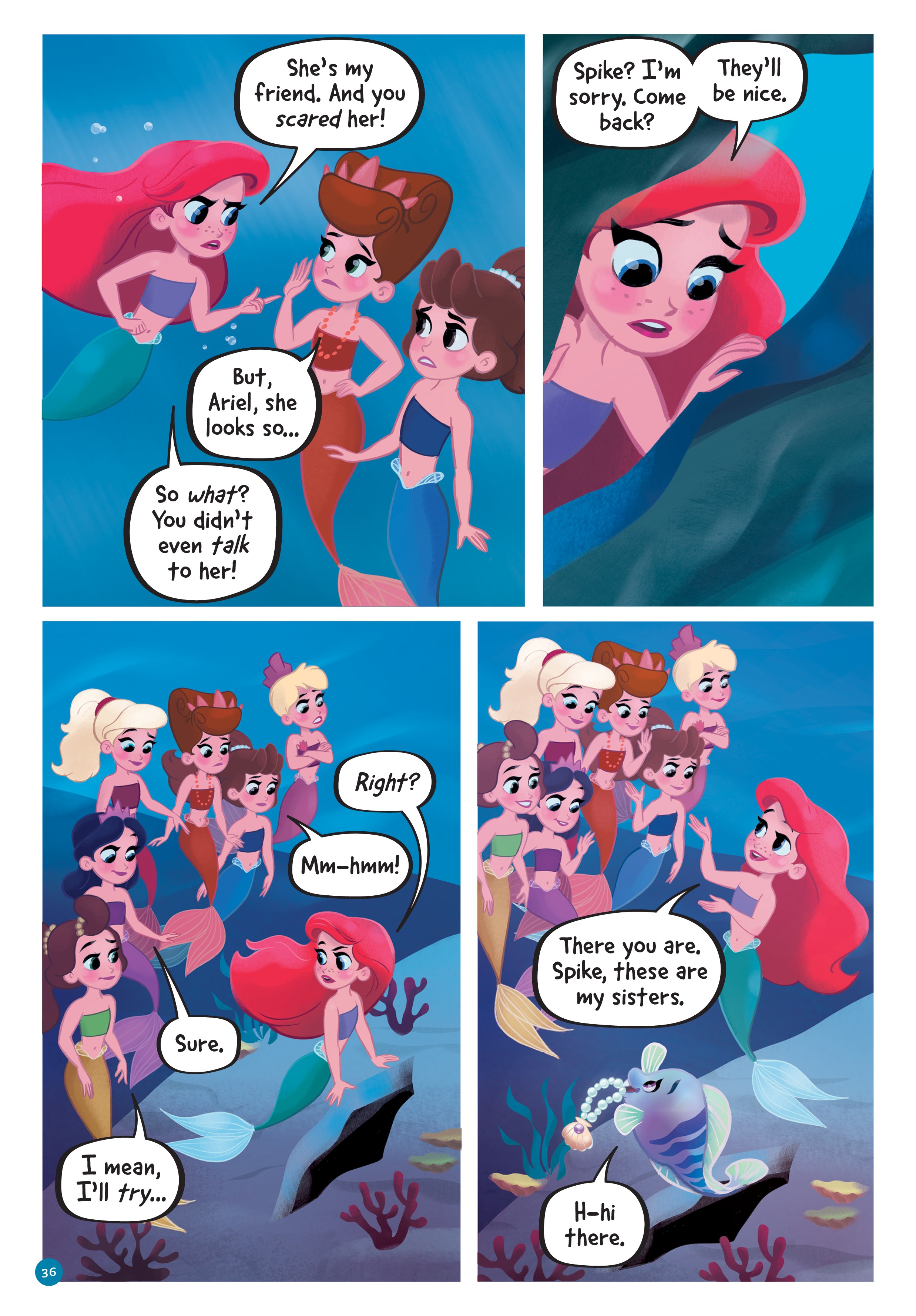 Disney Princess: Ariel and the Sea Wolf (2019) issue 1 - Page 33