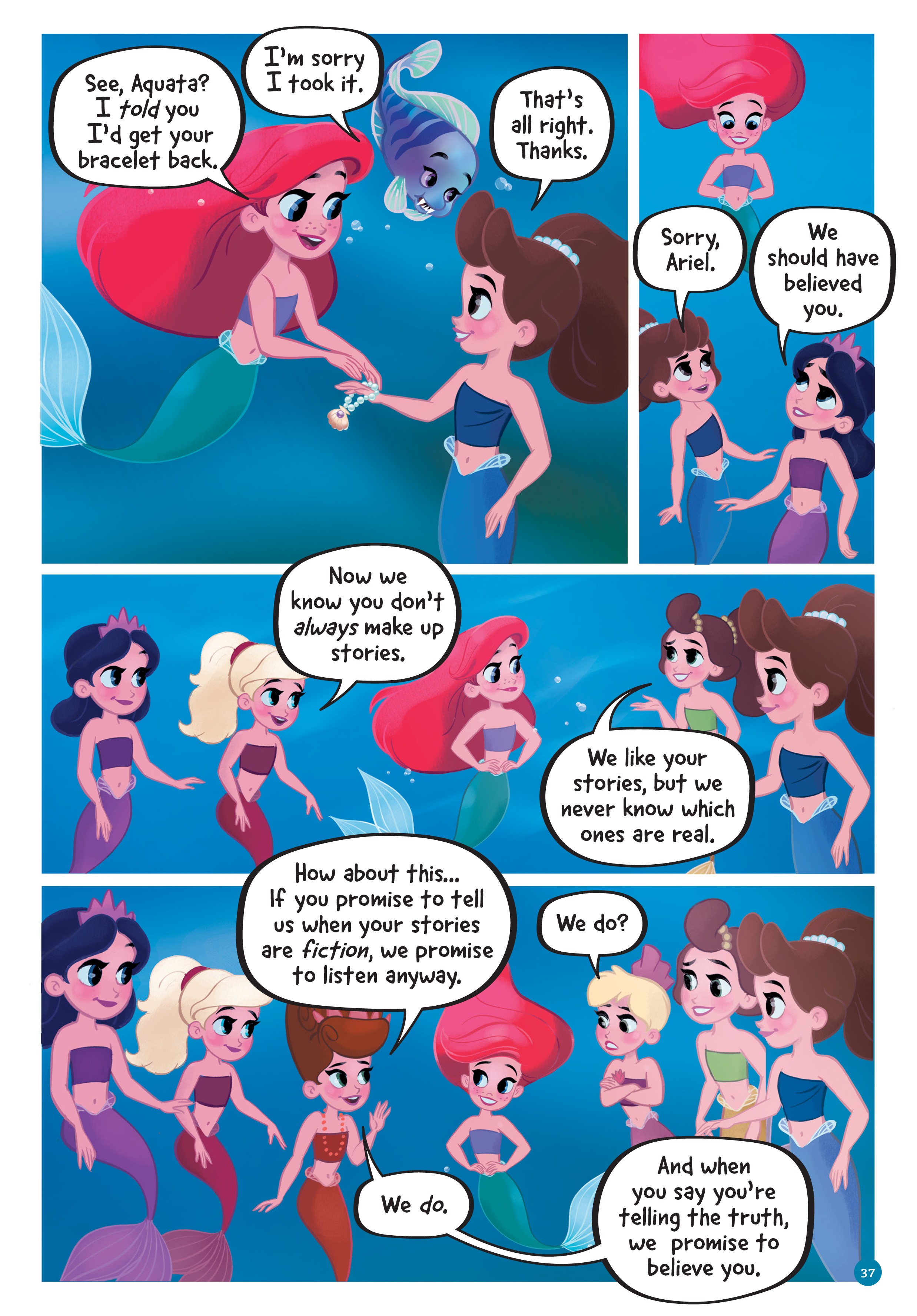 Disney Princess: Ariel and the Sea Wolf (2019) issue 1 - Page 34