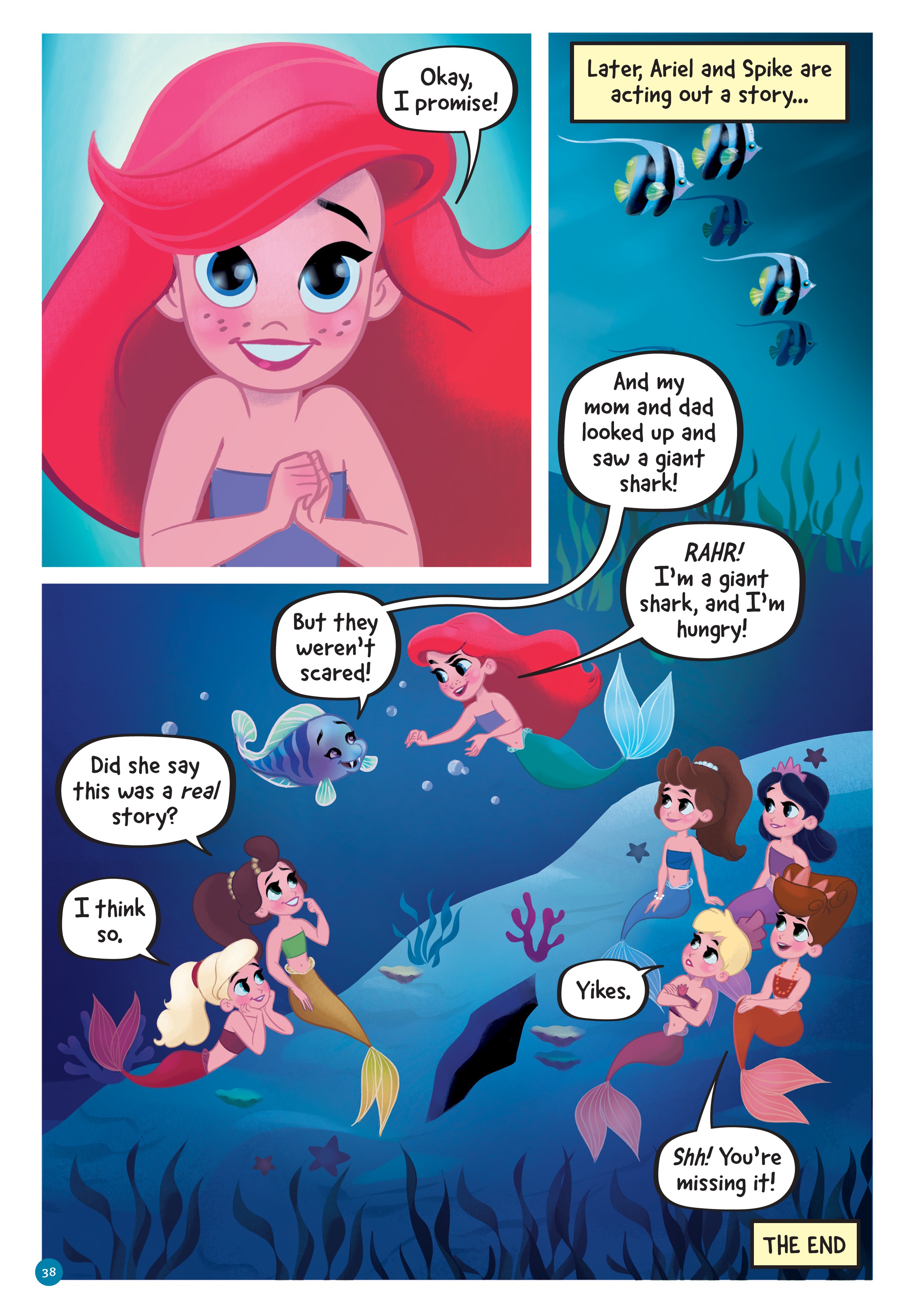 Disney Princess: Ariel and the Sea Wolf (2019) issue 1 - Page 35