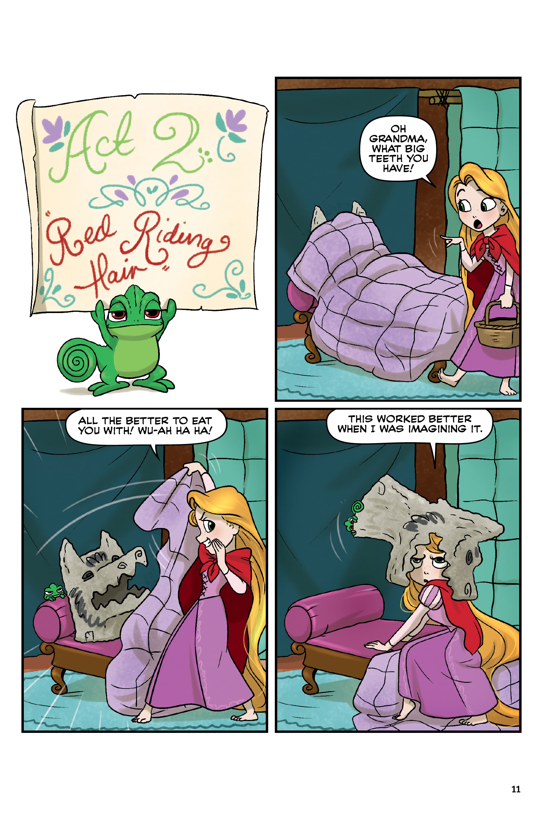 Disney Princess: Gleam, Glow, and Laugh (2020) issue 1 - Page 12