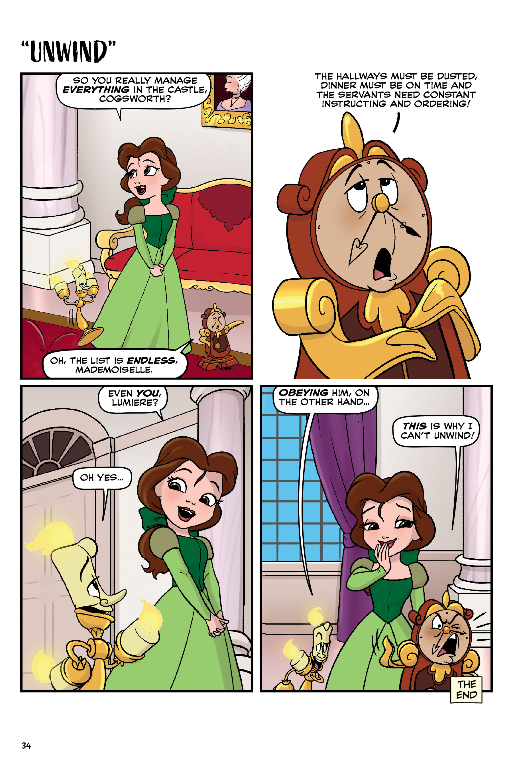 Disney Princess: Gleam, Glow, and Laugh (2020) issue 1 - Page 35