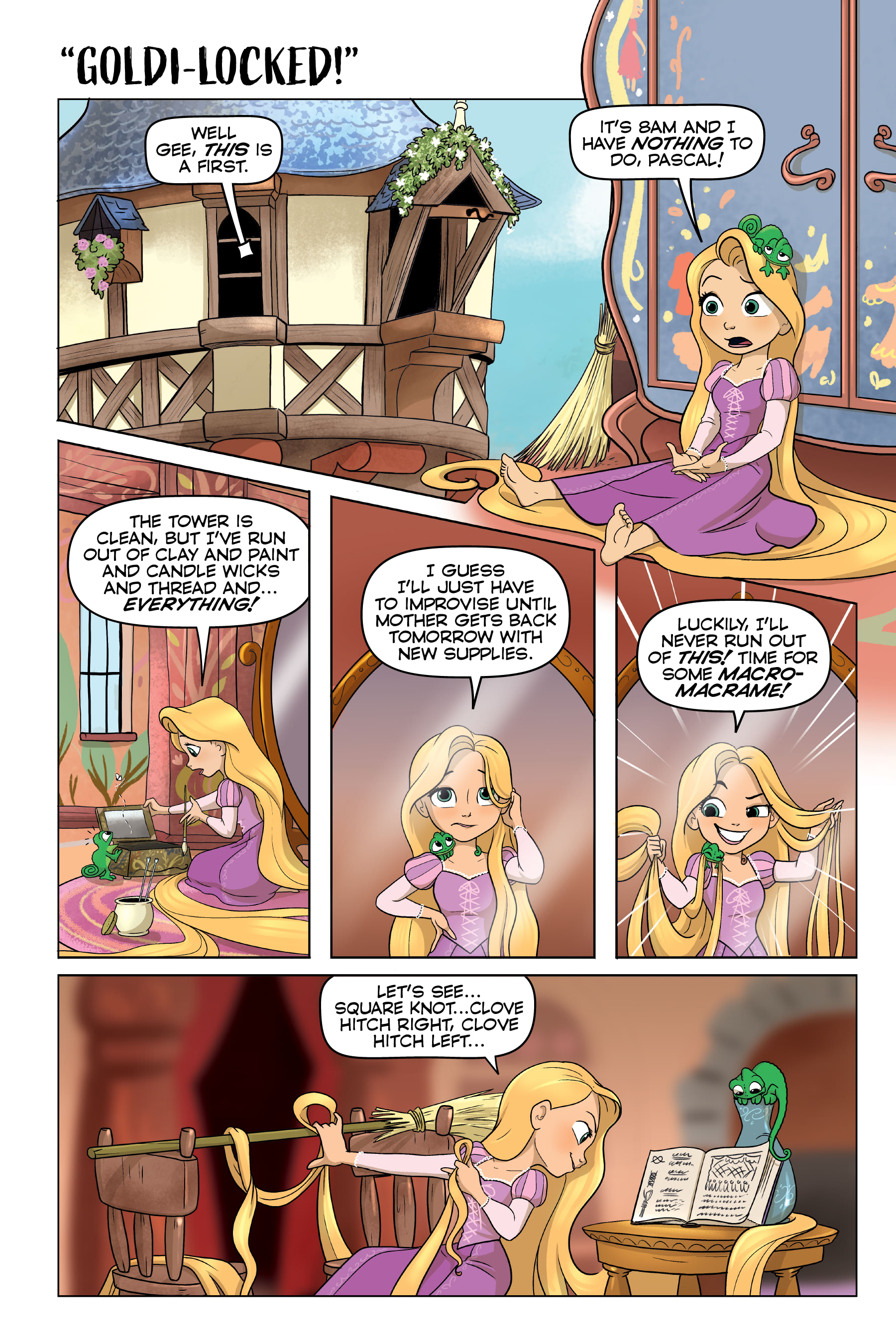 Disney Princess: Gleam, Glow, and Laugh (2020) issue 1 - Page 36