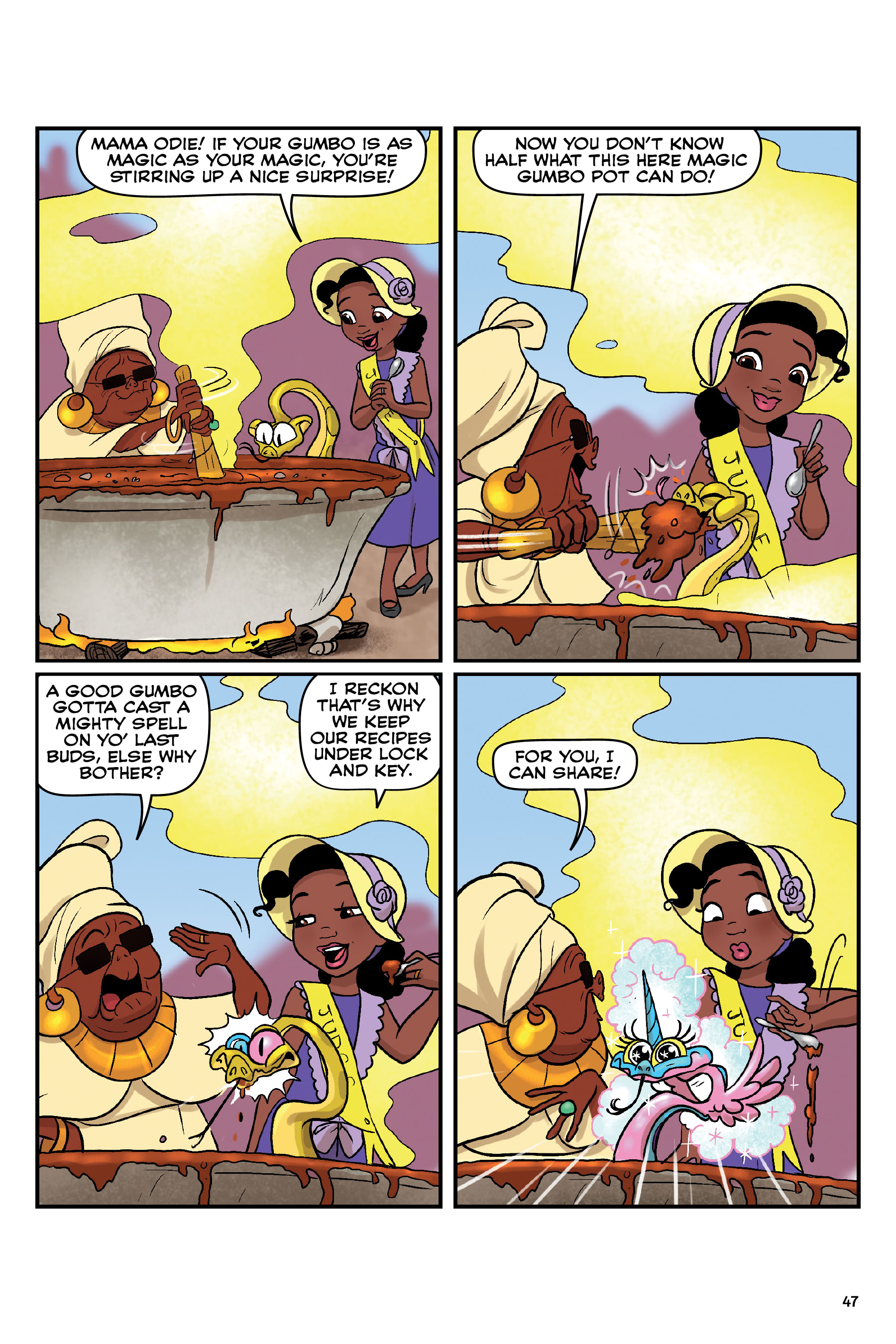 Disney Princess: Gleam, Glow, and Laugh (2020) issue 1 - Page 48