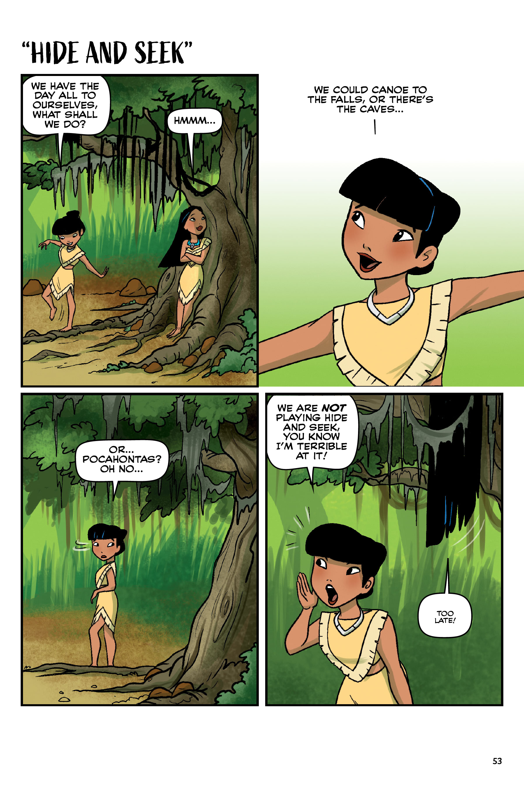 Disney Princess: Gleam, Glow, and Laugh (2020) issue 1 - Page 54