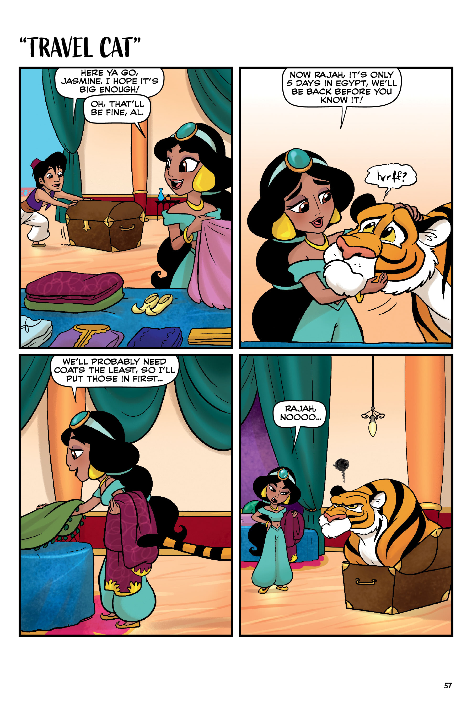 Disney Princess: Gleam, Glow, and Laugh (2020) issue 1 - Page 58