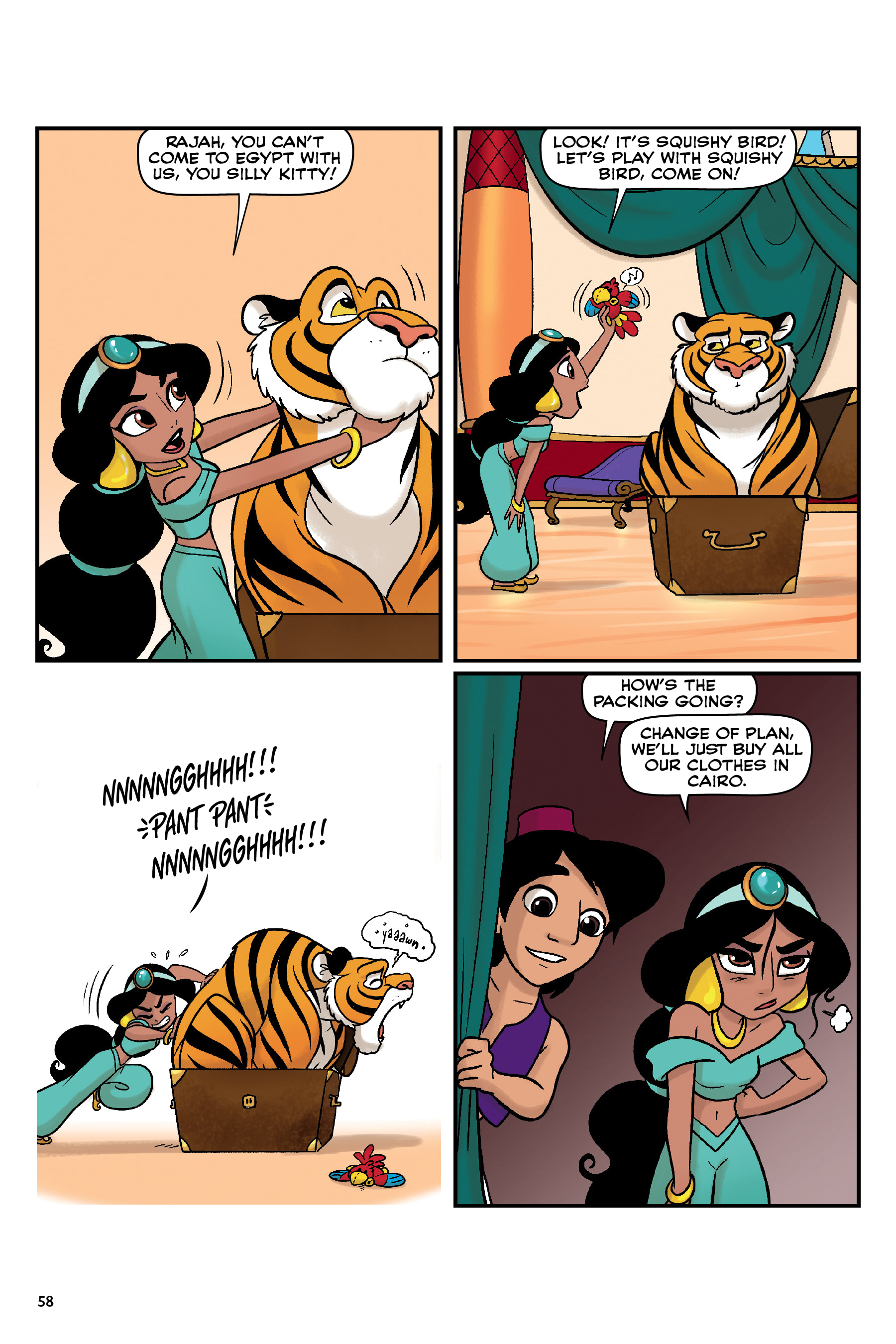 Disney Princess: Gleam, Glow, and Laugh (2020) issue 1 - Page 59