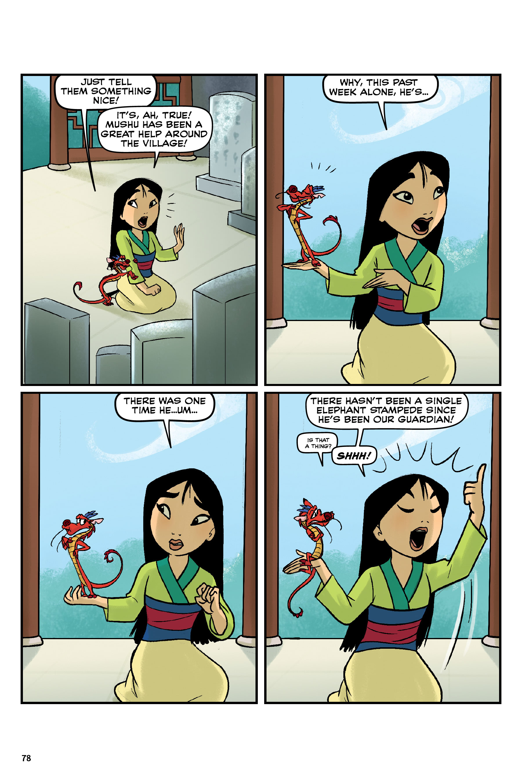 Disney Princess: Gleam, Glow, and Laugh (2020) issue 1 - Page 79