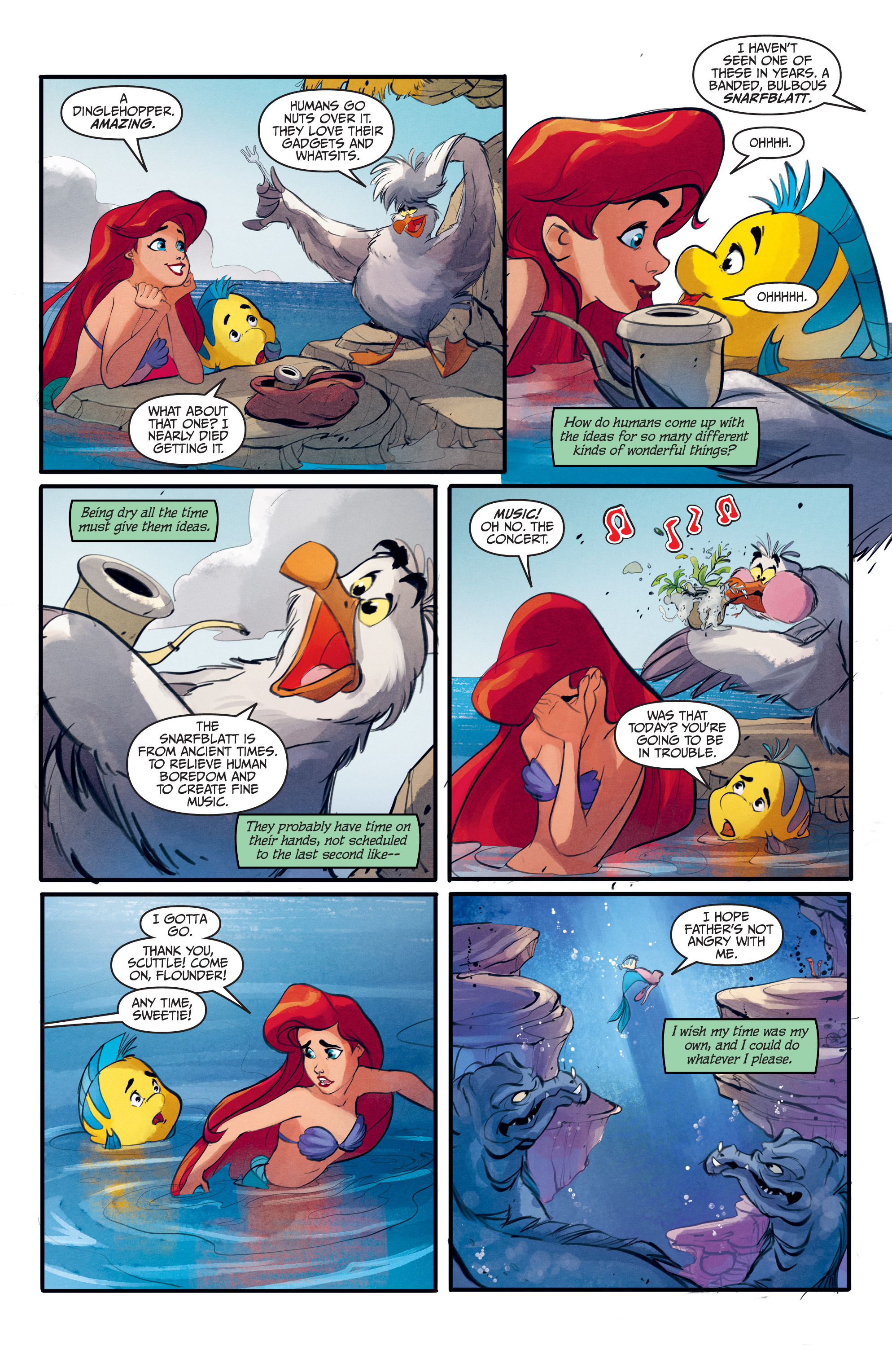 The Little Mermaid (2019-): Chapter 1 - Page 7