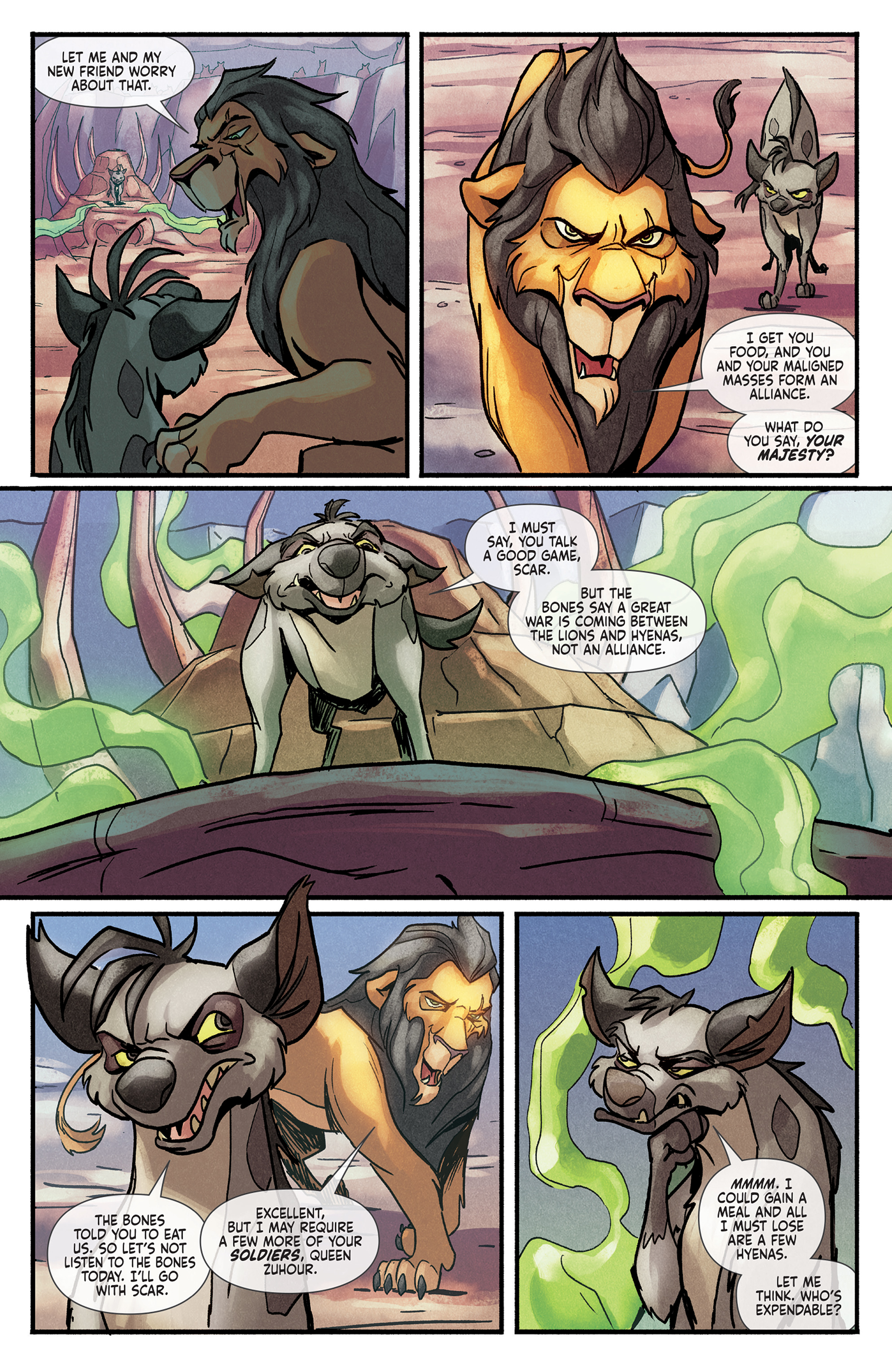 Disney Villains: Scar (2023-) issue 3 - Page 19