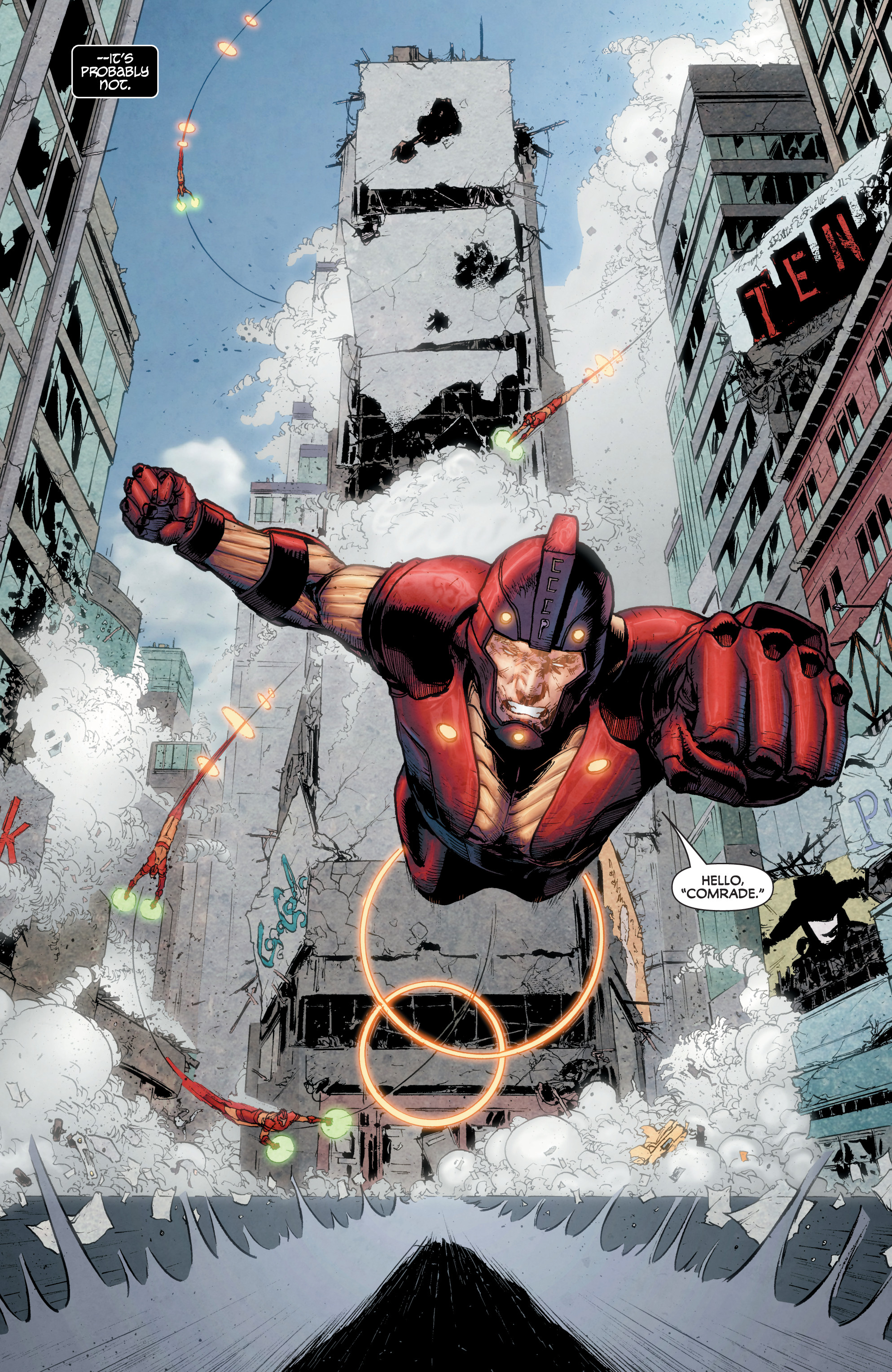 Divinity III: Shadowman and the Battle for New Stalingrad: Chapter 1 - Page 14