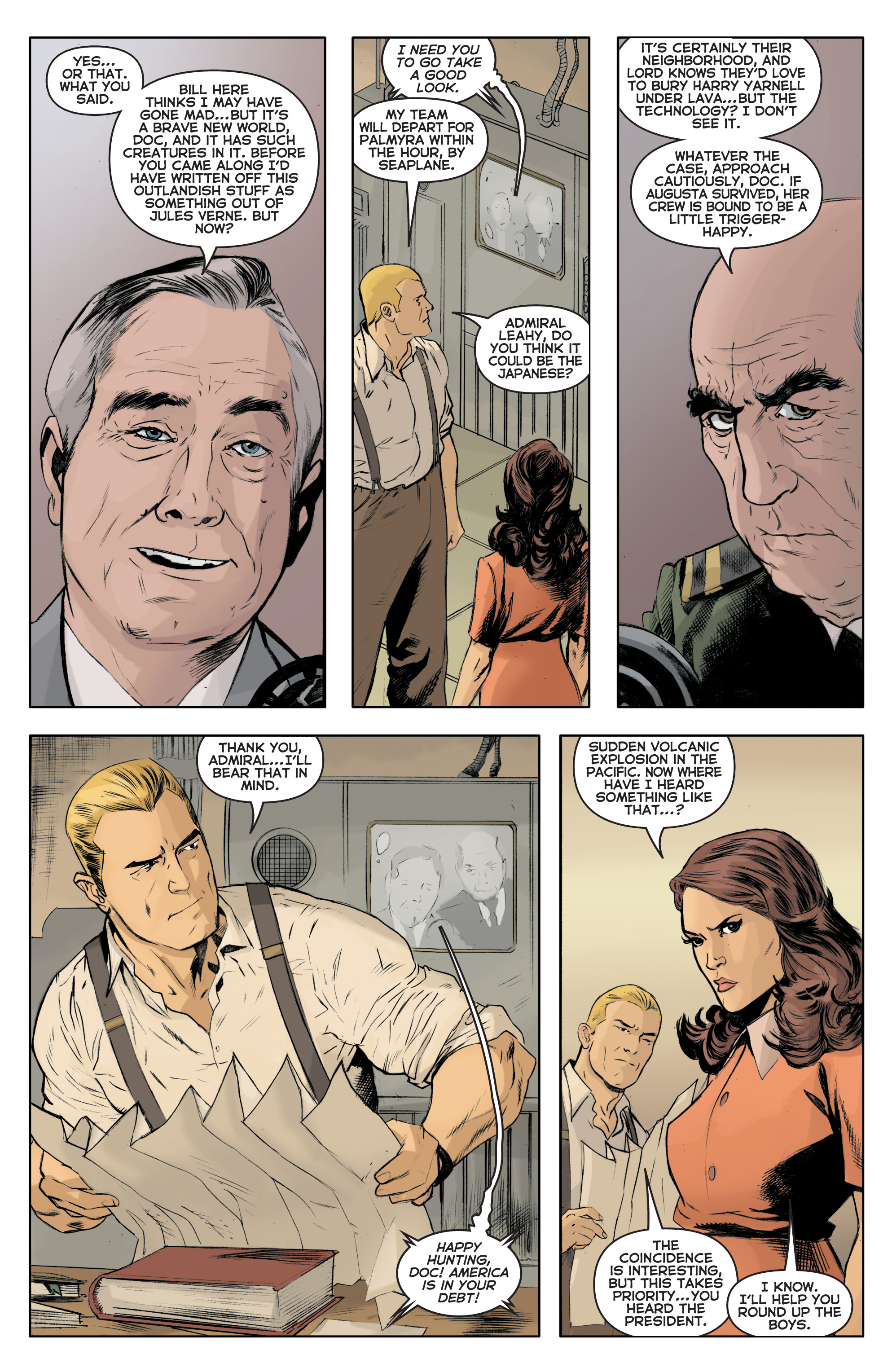 Doc Savage: Ring Of Fire (2017) issue 1 - Page 14