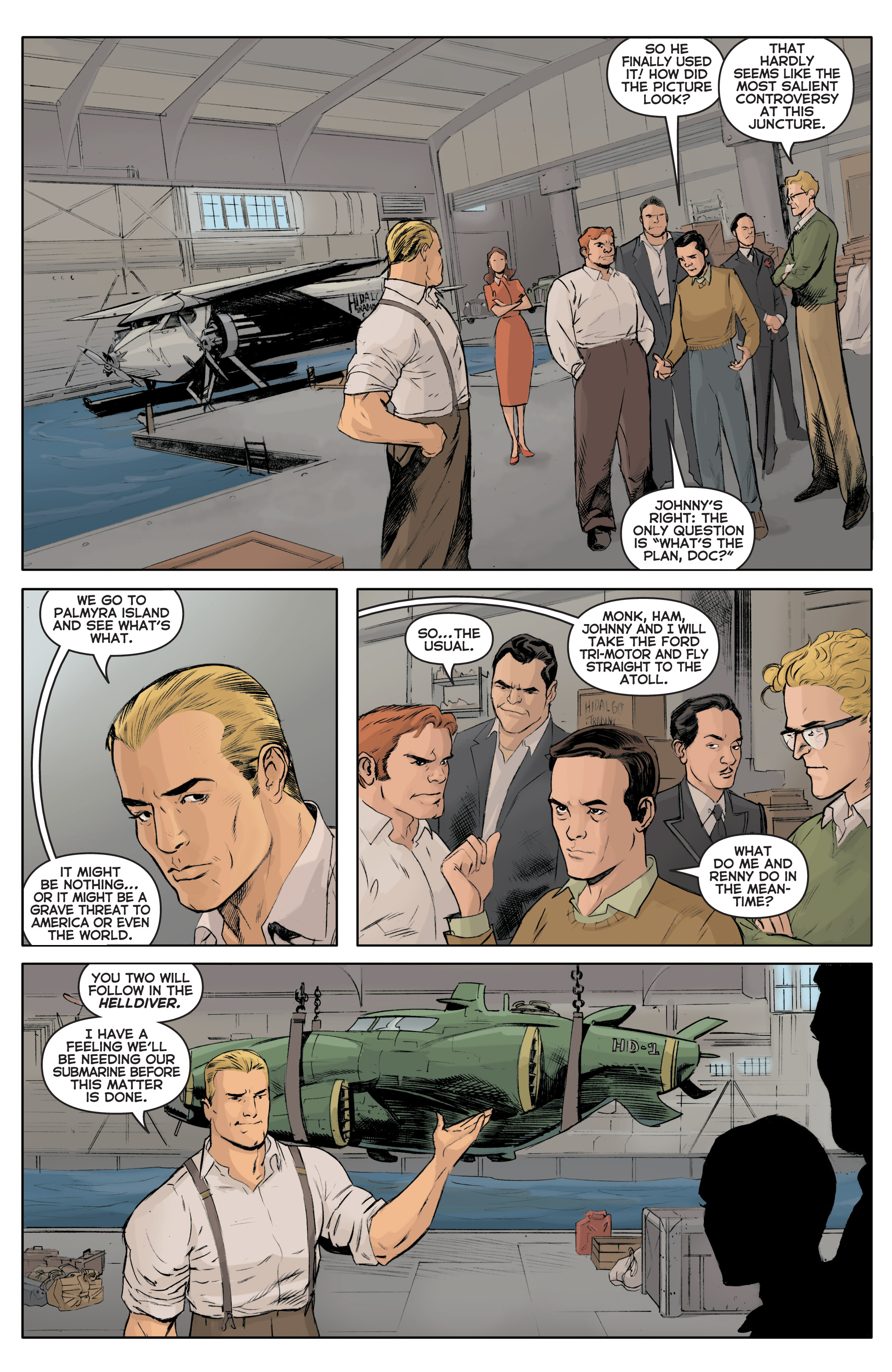 Doc Savage: Ring Of Fire (2017) issue 1 - Page 15