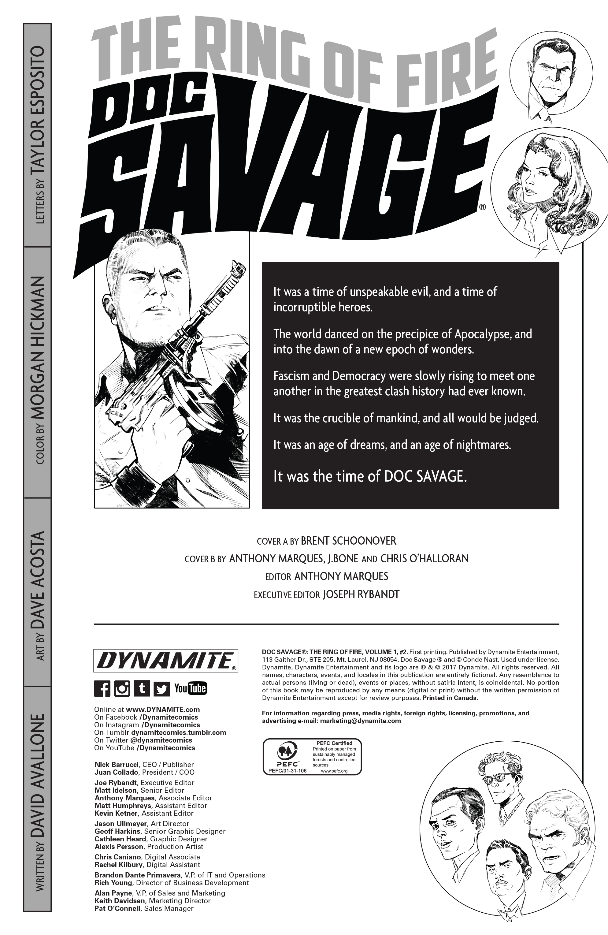 Doc Savage: Ring Of Fire (2017): Chapter 2 - Page 3