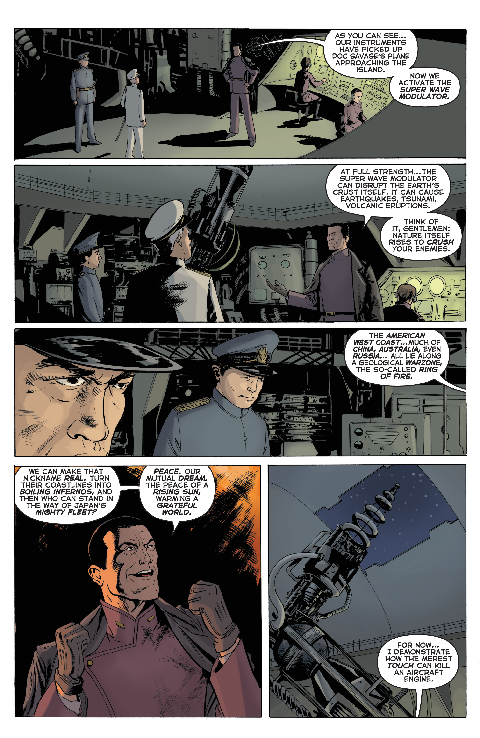 Doc Savage: Ring Of Fire (2017) issue 3 - Page 19