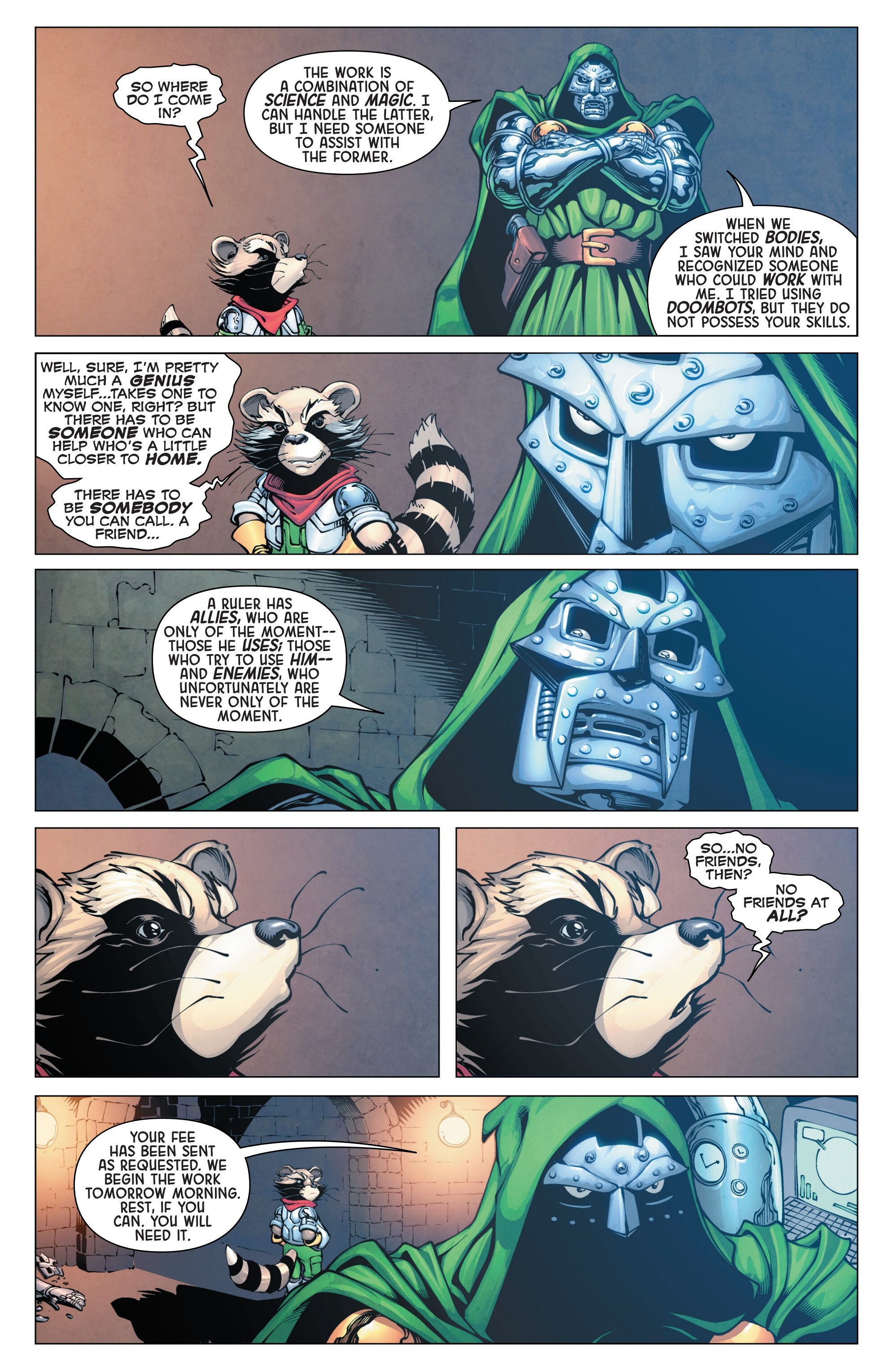 Doctor Doom and Rocket Raccoon (2025-): Chapter 1 - Page 15