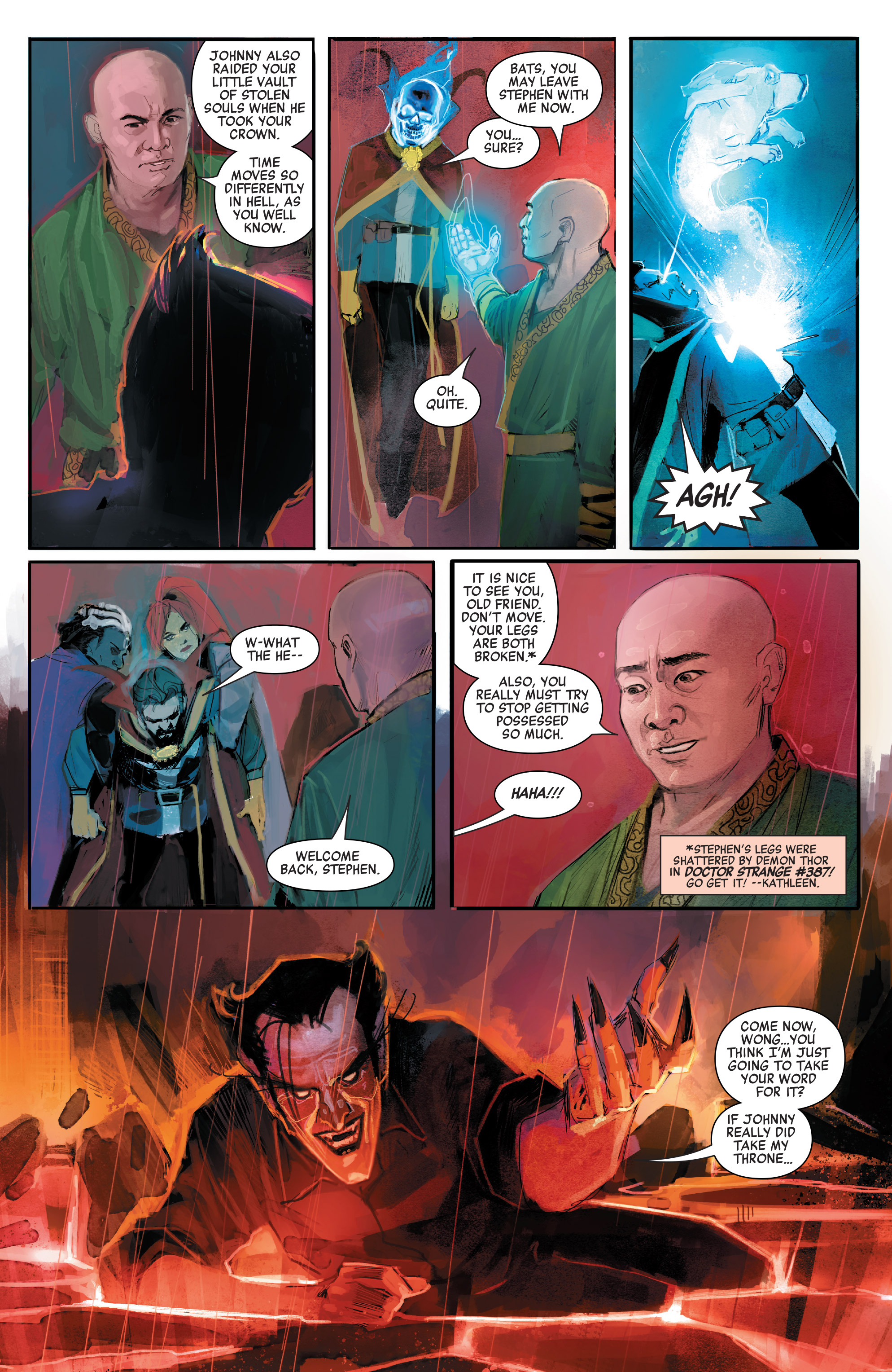 Doctor Strange: Damnation (2018) issue 4 - Page 10