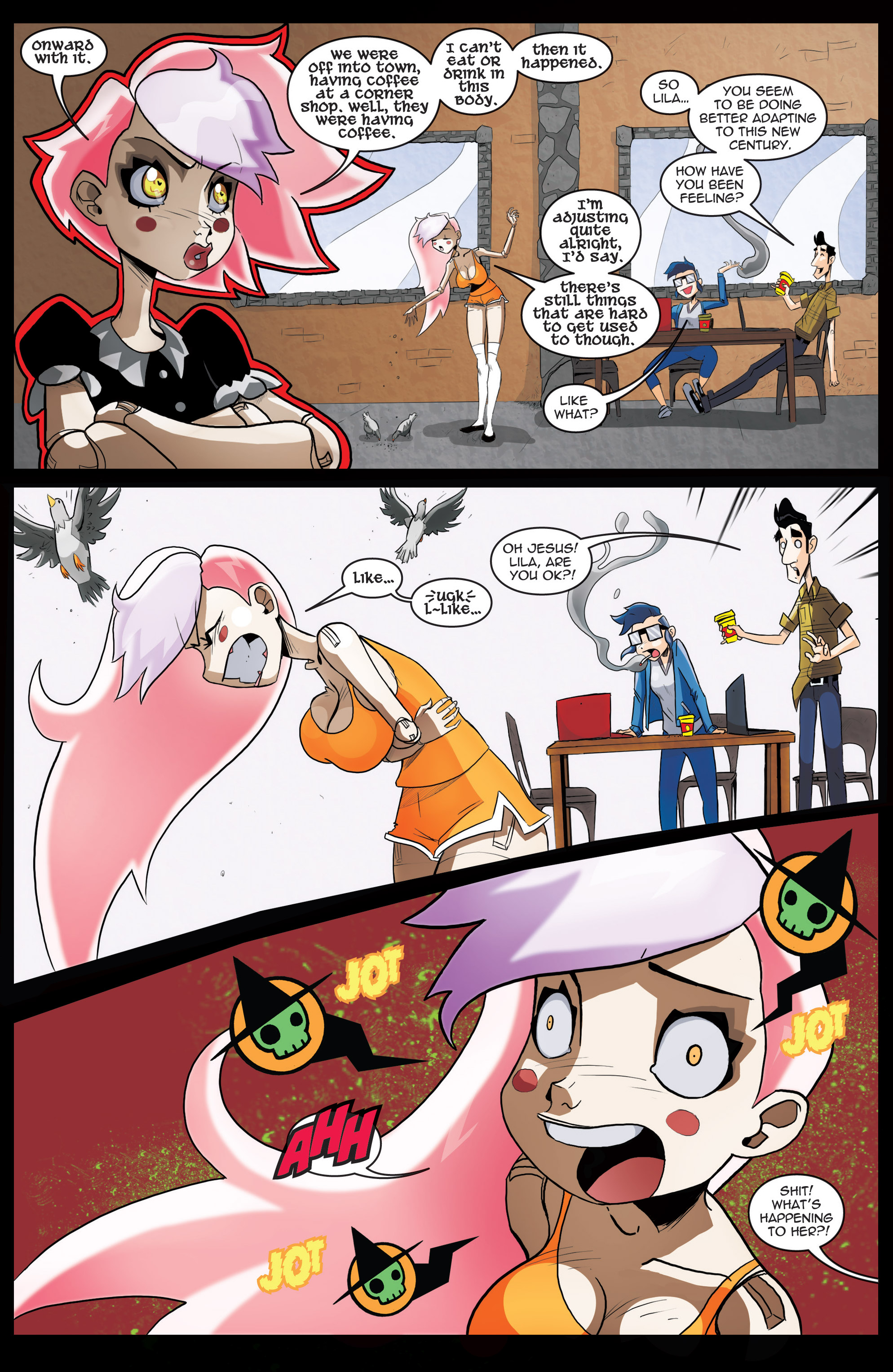 <{ $series->title }} issue 2 - Page 8