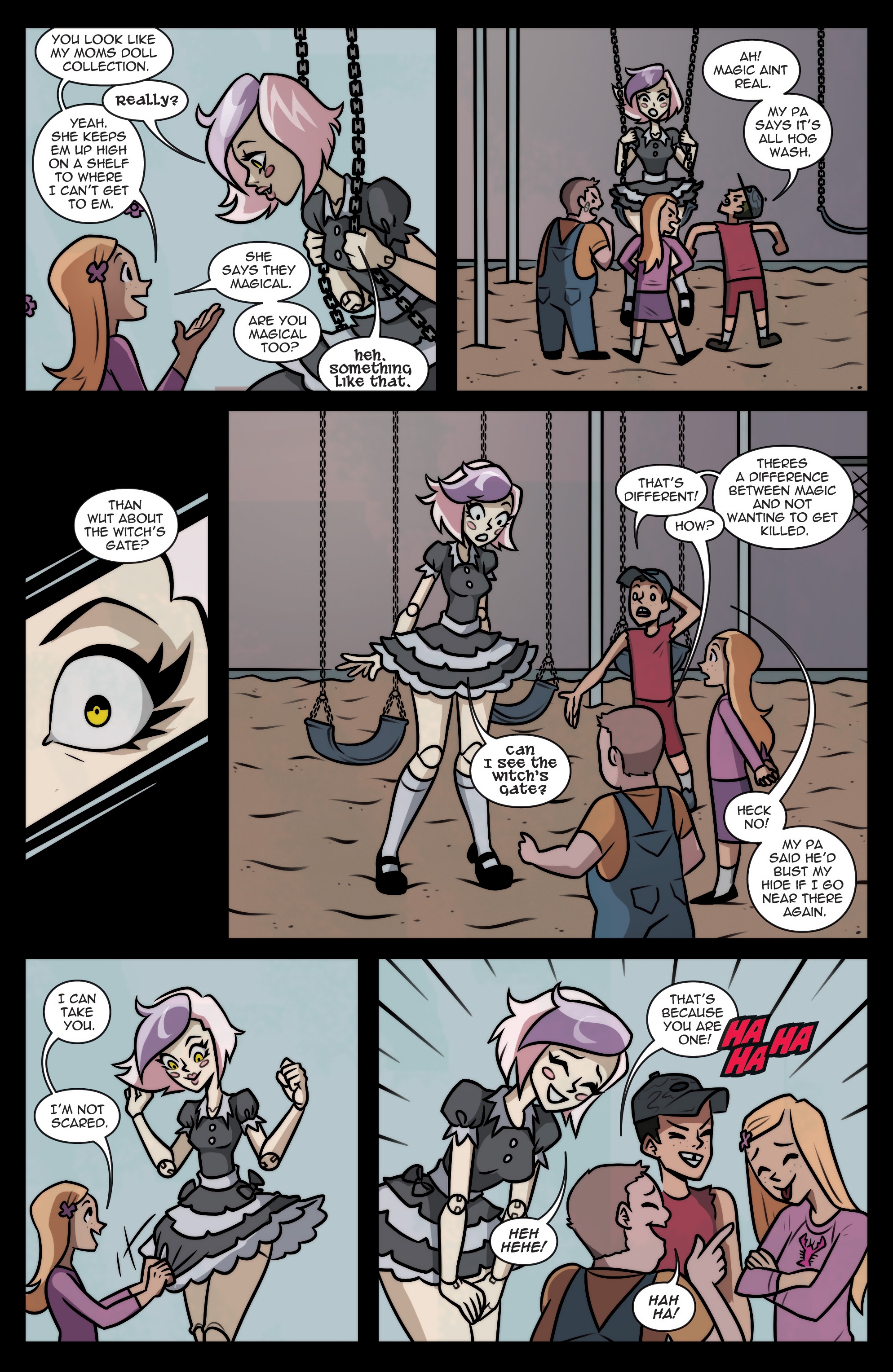 <{ $series->title }} issue 9 - Page 18