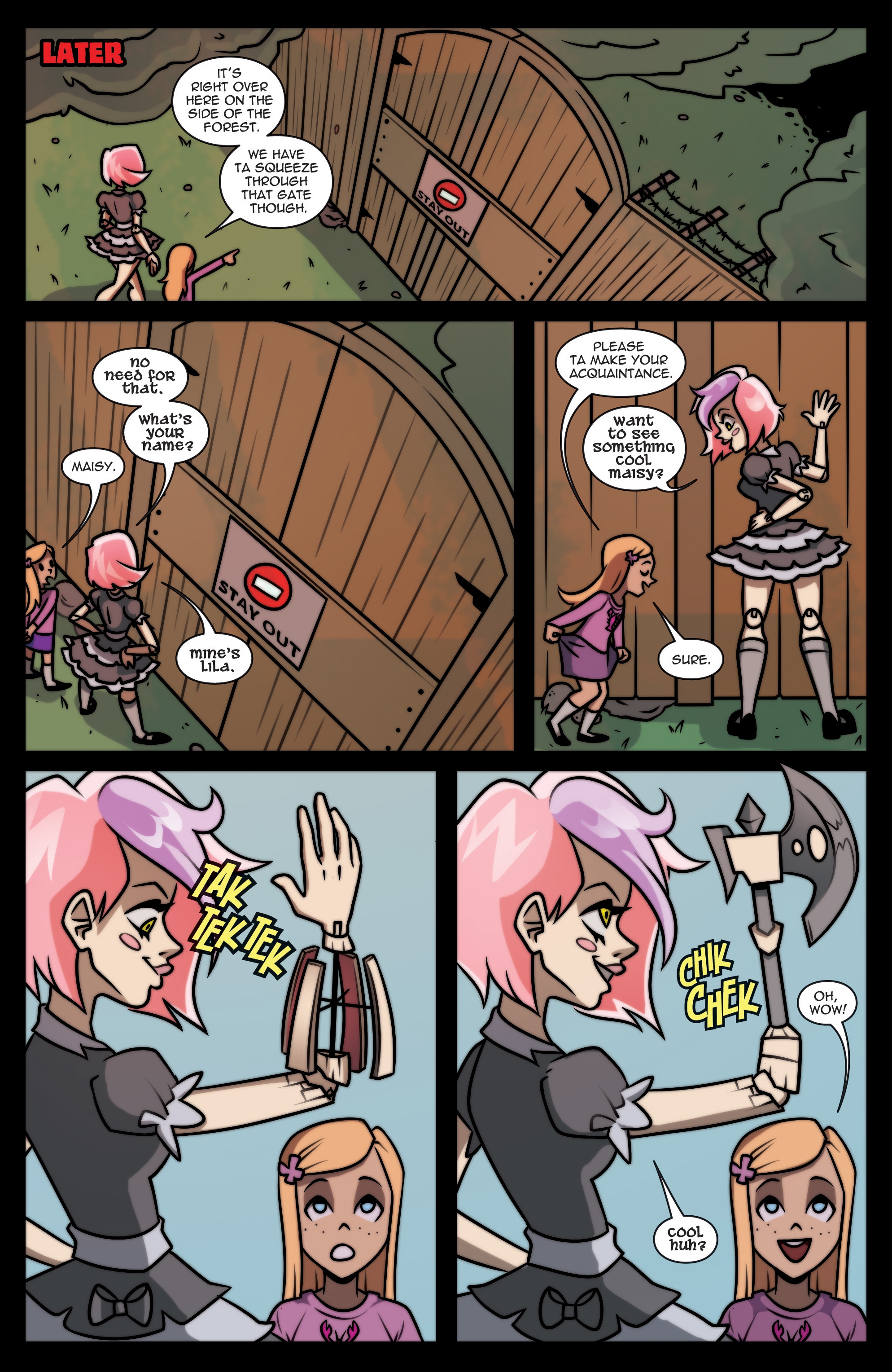 <{ $series->title }} issue 9 - Page 19