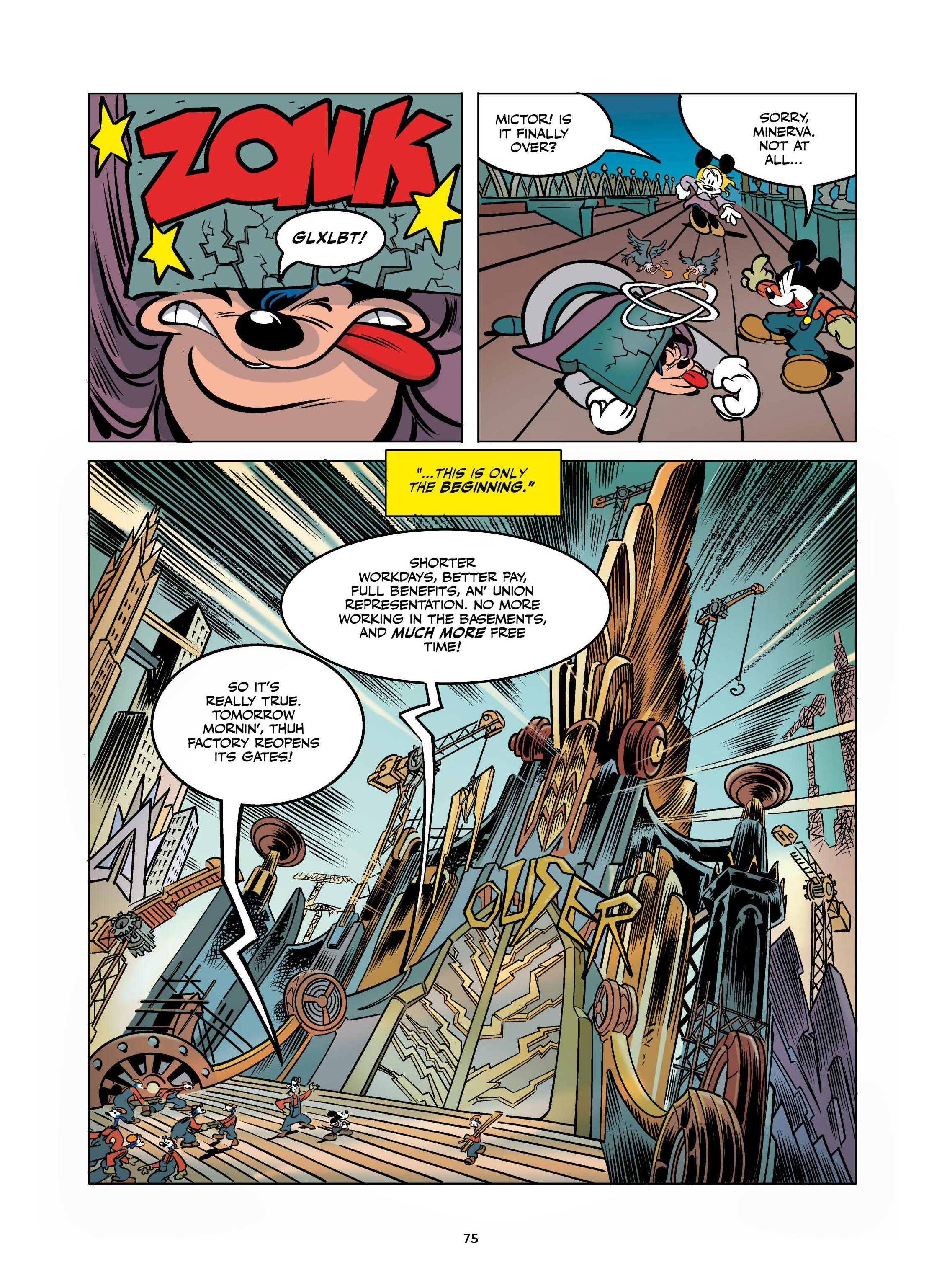 Donald and Mickey in Metropolis and Faust (2024) issue 1 - Page 76