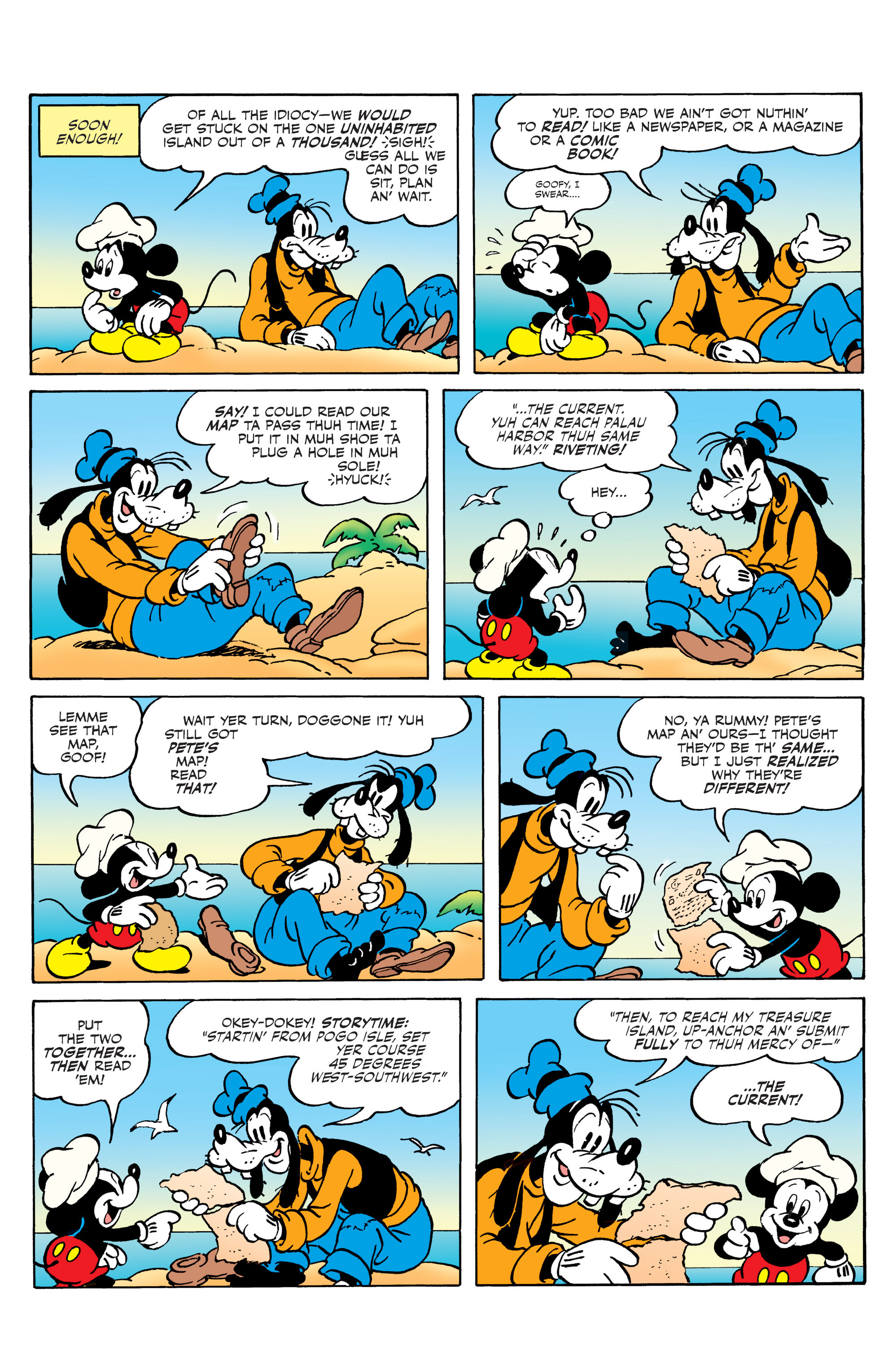 Donald and Mickey: Treasure Archipelago (2017) issue 1 - Page 37