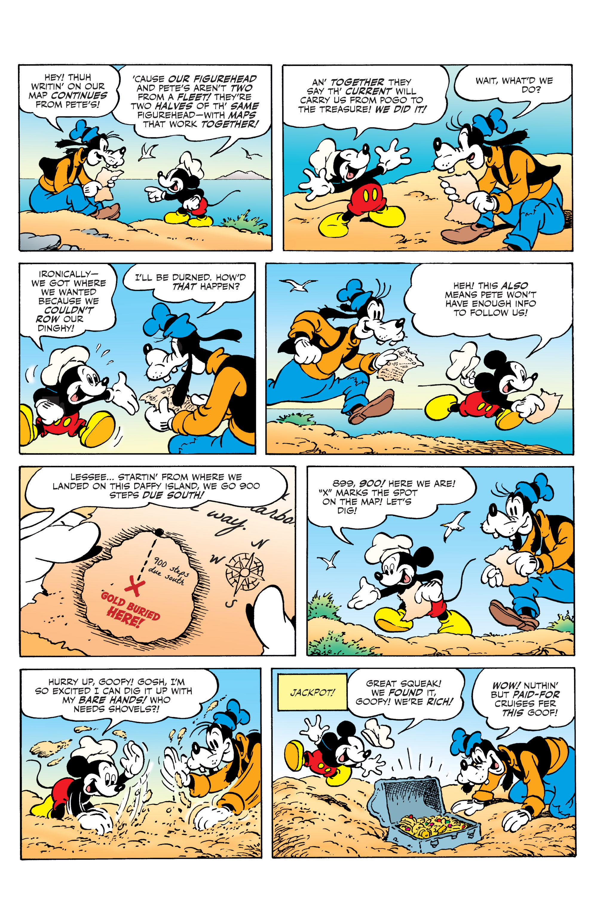 Donald and Mickey: Treasure Archipelago (2017) issue 1 - Page 38