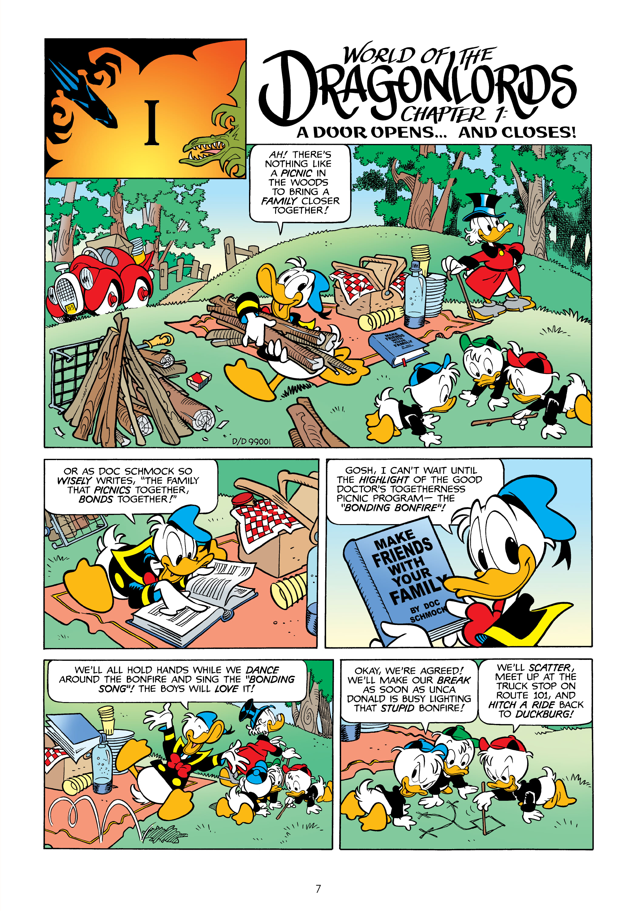 Donald Duck and Uncle Scrooge: World of the Dragonlords (2021) issue 1 - Page 8