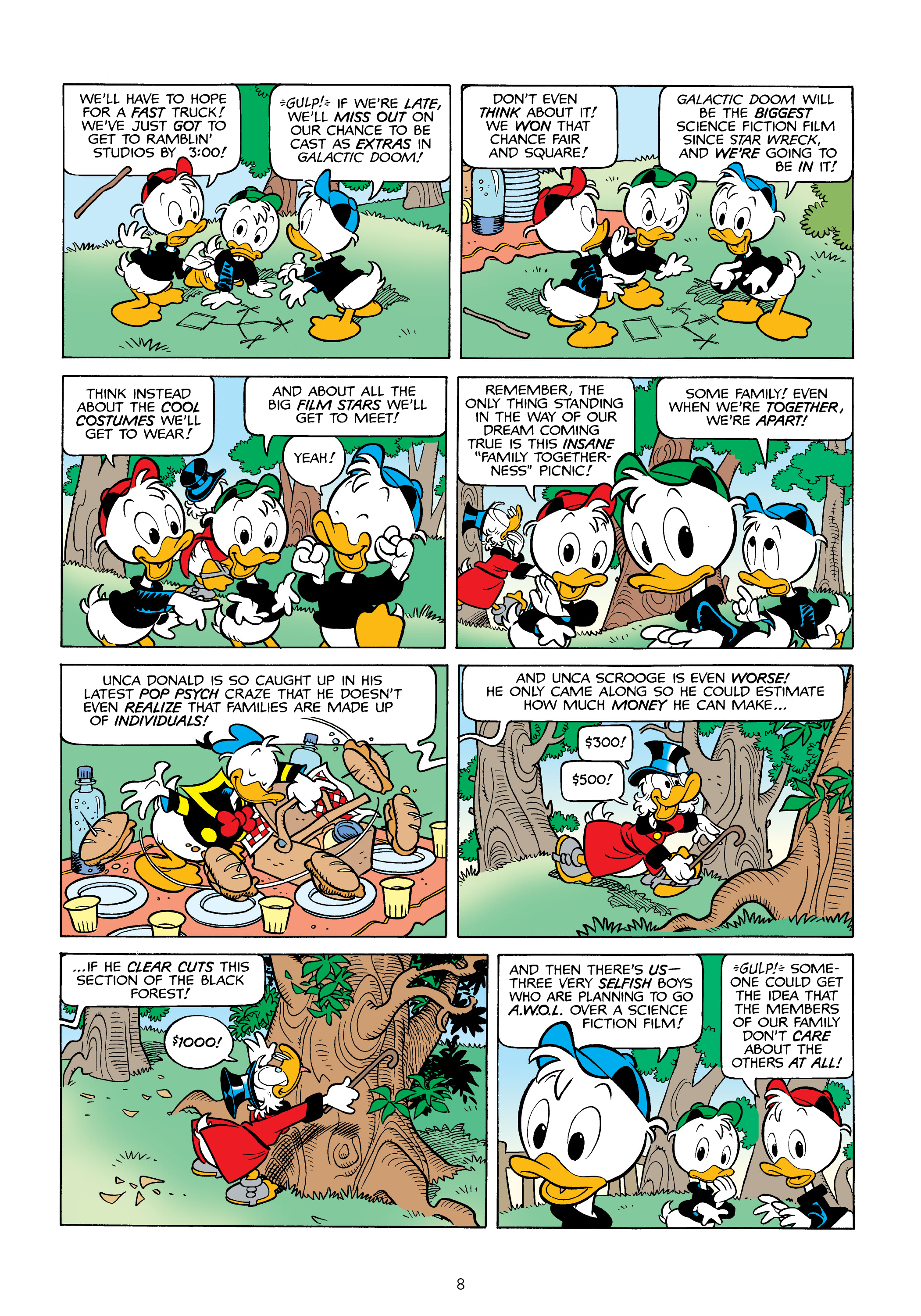 Donald Duck and Uncle Scrooge: World of the Dragonlords (2021) issue 1 - Page 9