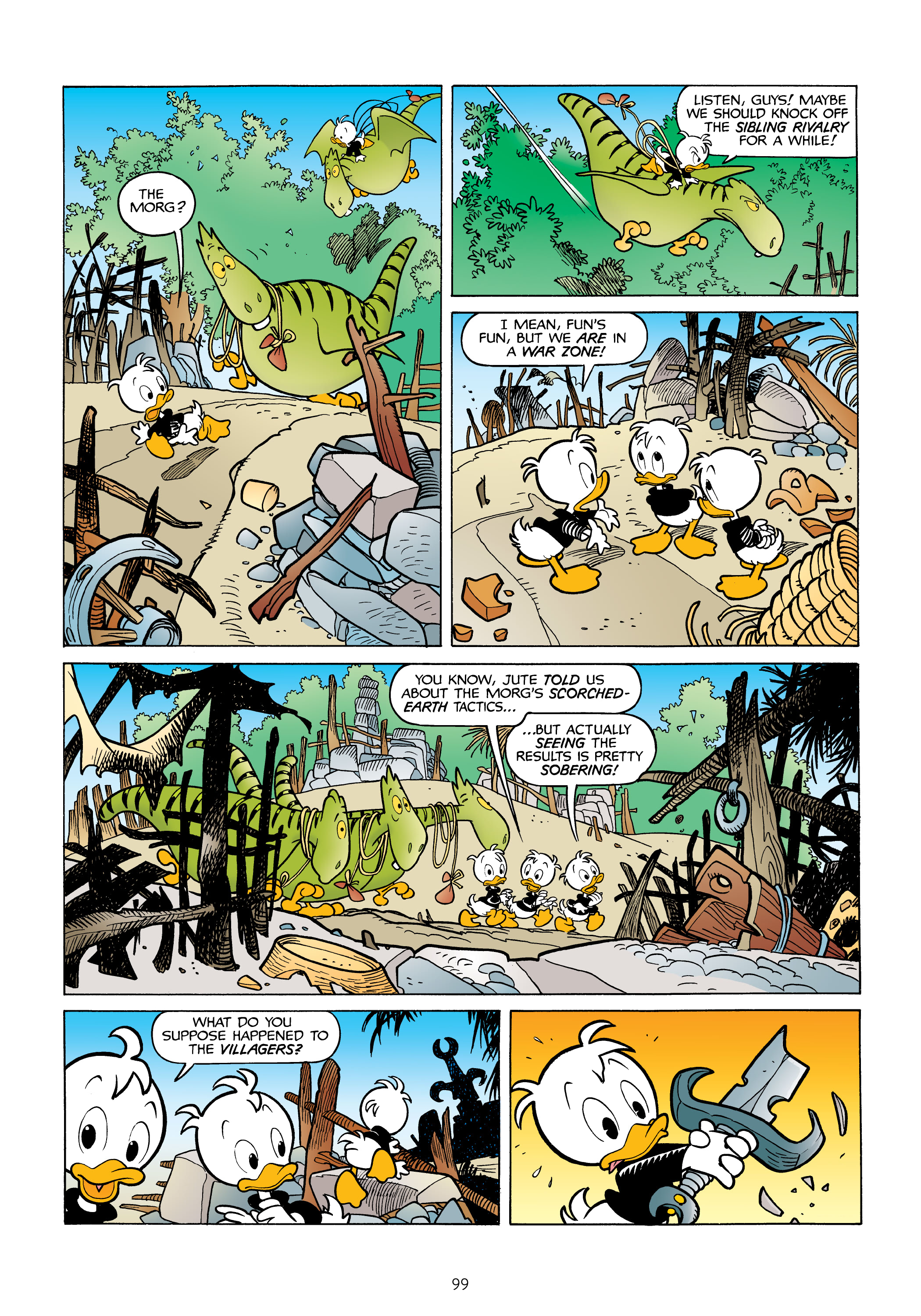 Donald Duck and Uncle Scrooge: World of the Dragonlords (2021) issue 1 - Page 100