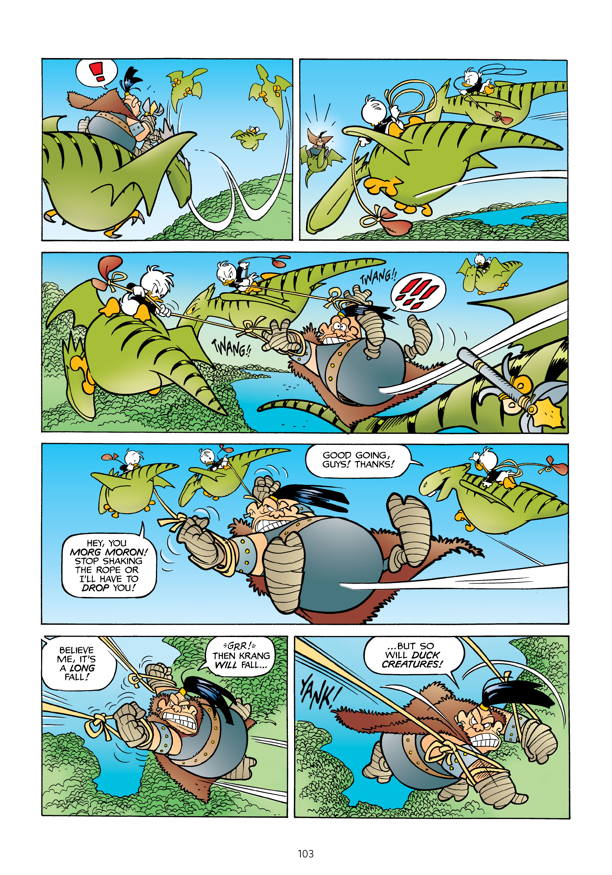 Donald Duck and Uncle Scrooge: World of the Dragonlords (2021) issue 1 - Page 104