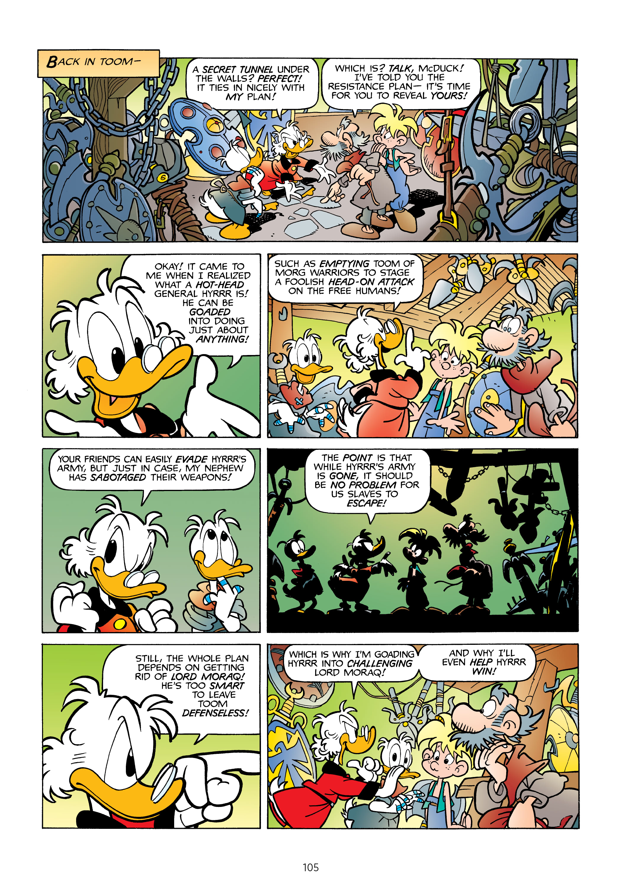 Donald Duck and Uncle Scrooge: World of the Dragonlords (2021) issue 1 - Page 106