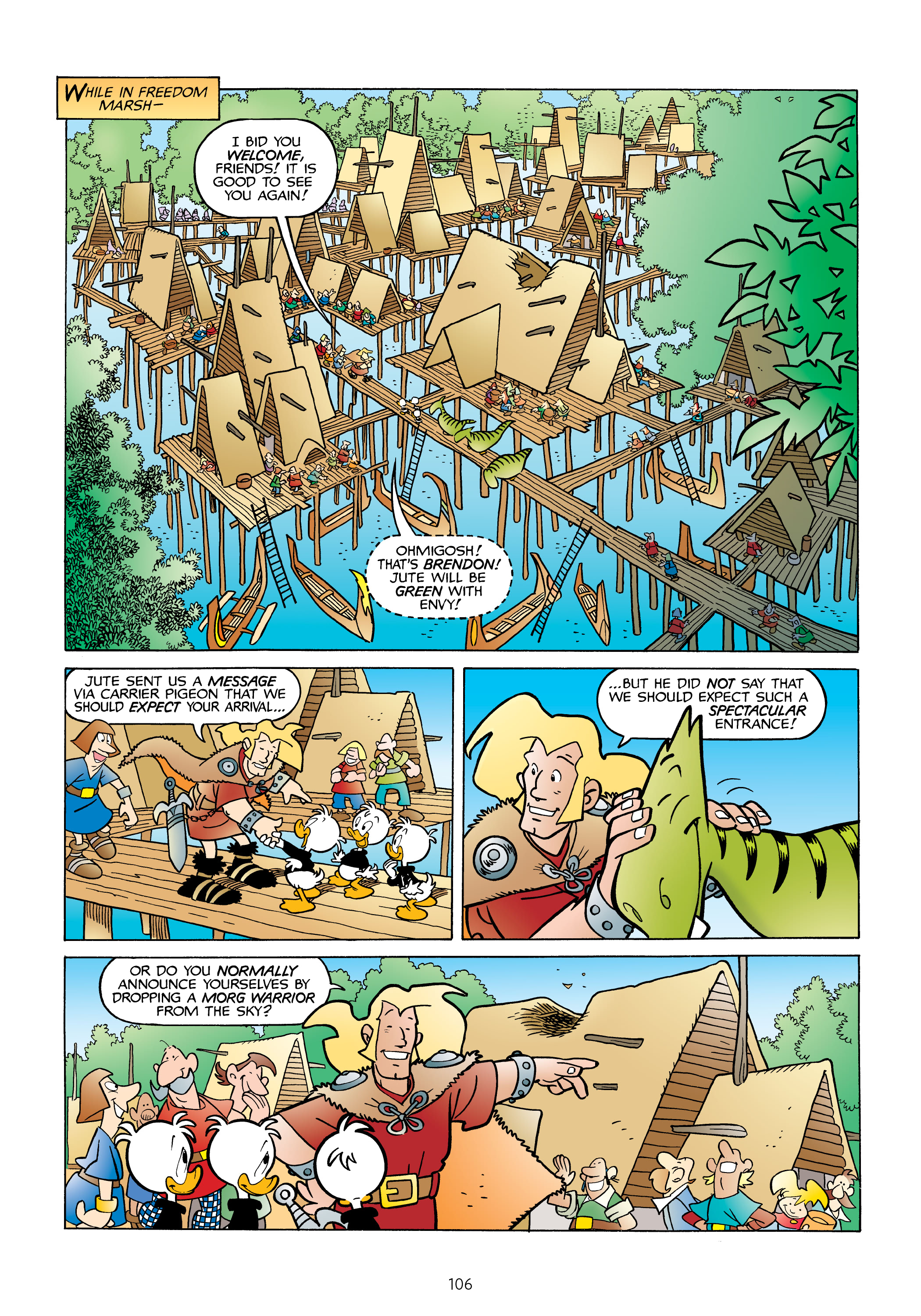 Donald Duck and Uncle Scrooge: World of the Dragonlords (2021) issue 1 - Page 107