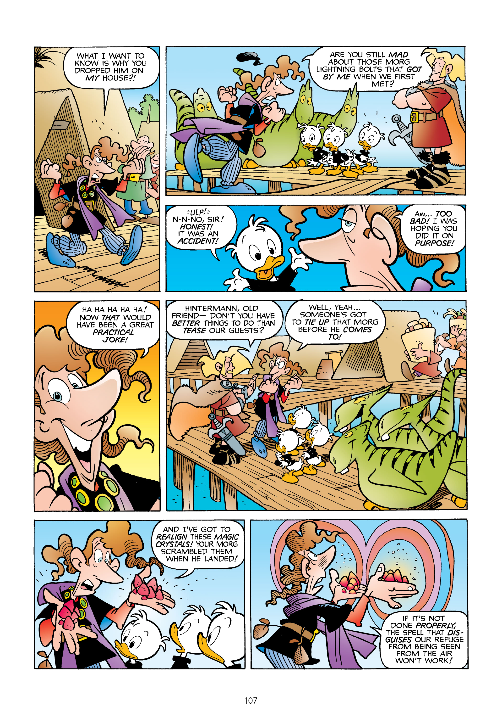 Donald Duck and Uncle Scrooge: World of the Dragonlords (2021) issue 1 - Page 108