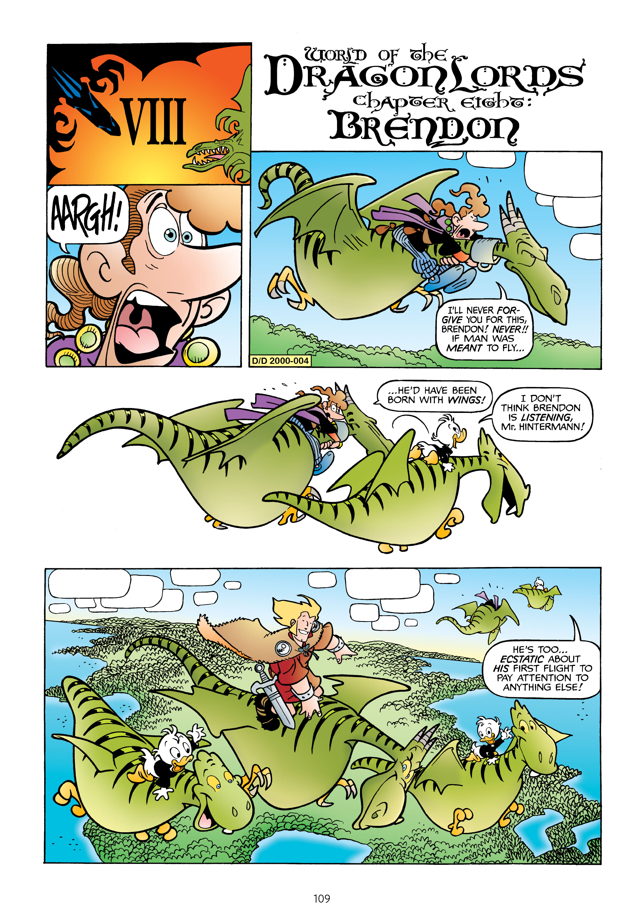 Donald Duck and Uncle Scrooge: World of the Dragonlords (2021) issue 1 - Page 110