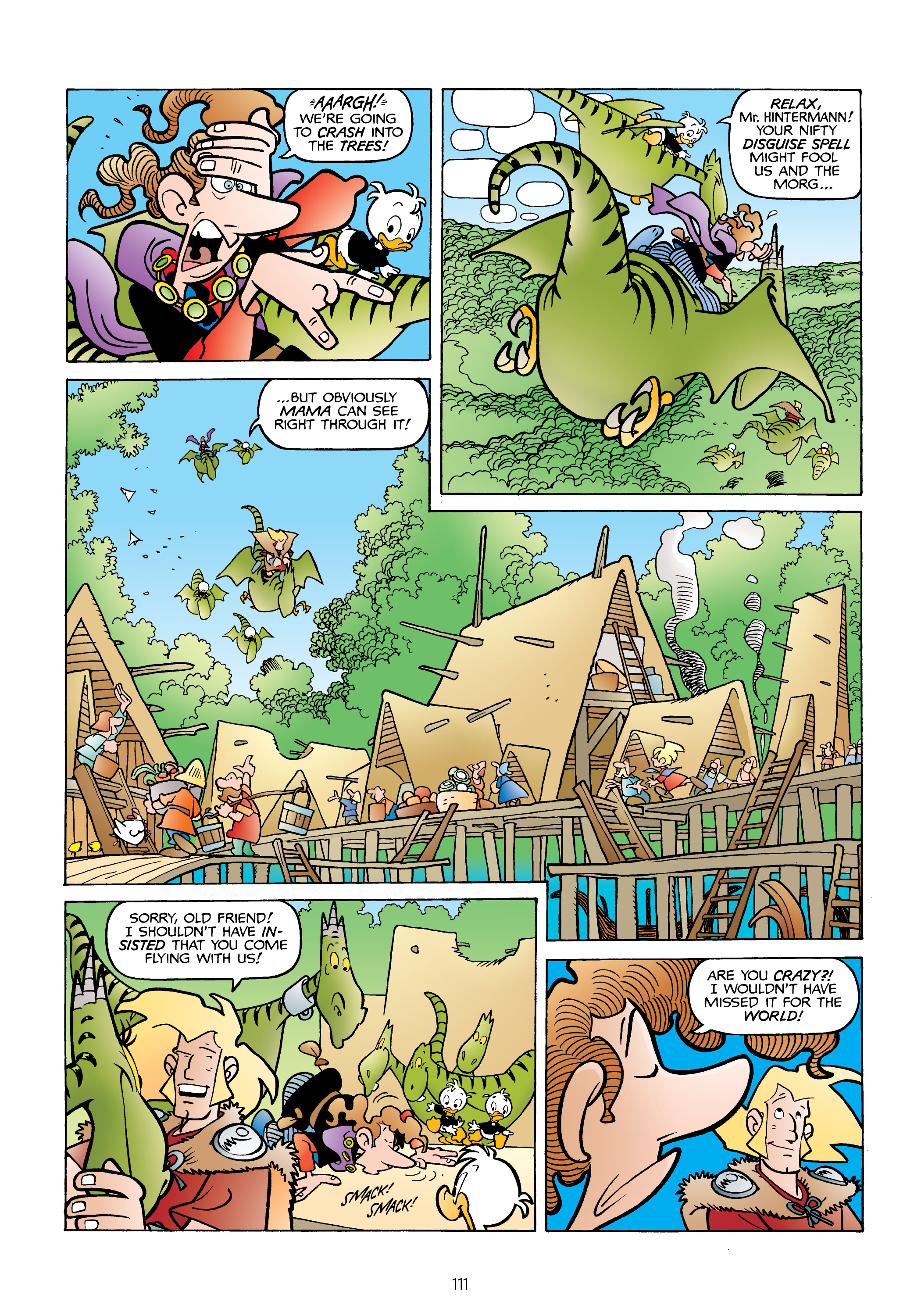 Donald Duck and Uncle Scrooge: World of the Dragonlords (2021) issue 1 - Page 112