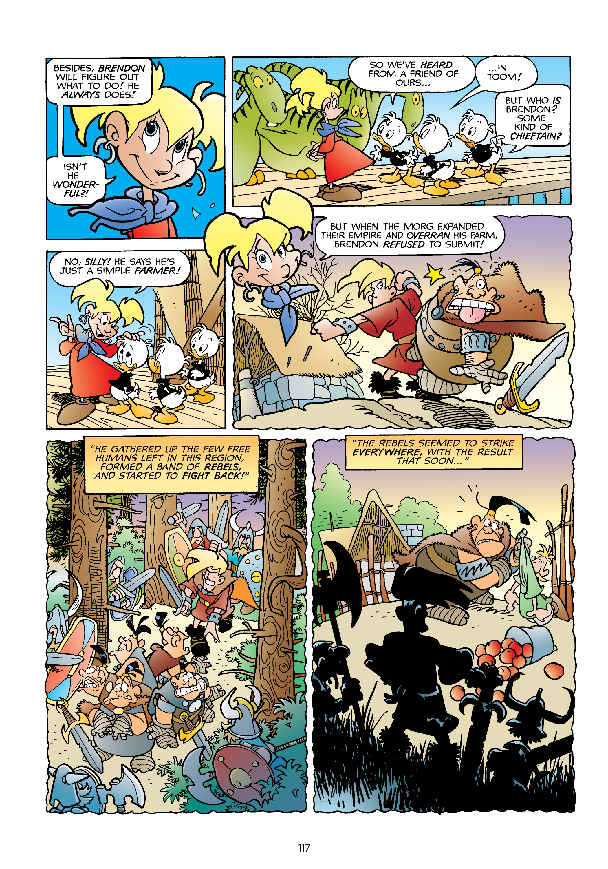 Donald Duck and Uncle Scrooge: World of the Dragonlords (2021) issue 1 - Page 118